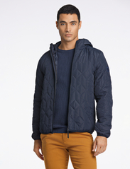 Lindbergh - Puffer jacket w?.hood - winter jackets - navy - 3