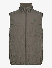 Lindbergh - Puffer gilet - veste - dk army - 0