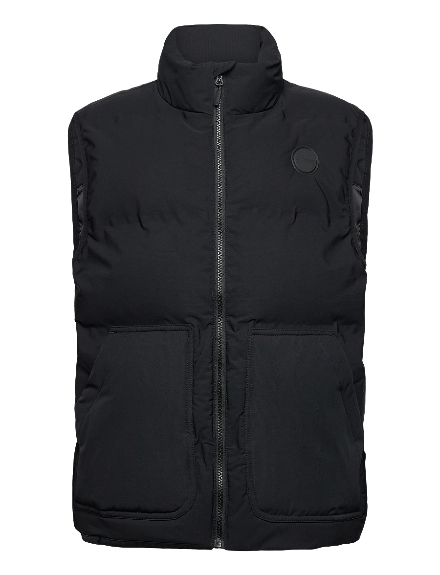 Lindbergh - Seamless puffer gilet - westen - black - 0