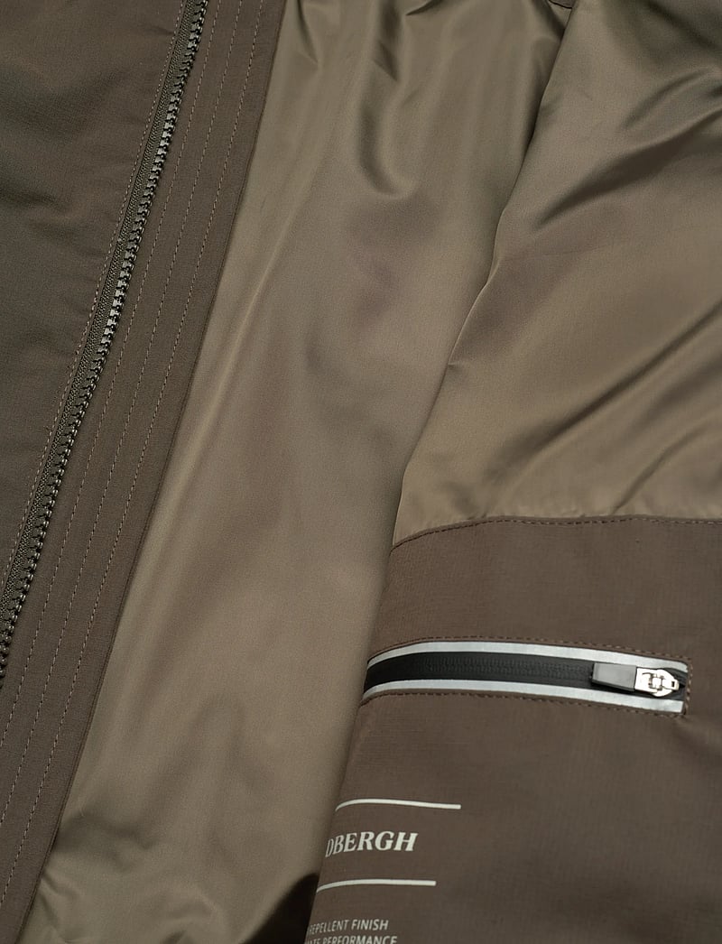 Lindbergh - Cropped seamless puffer jacket - daunenjacken - dk army - 4