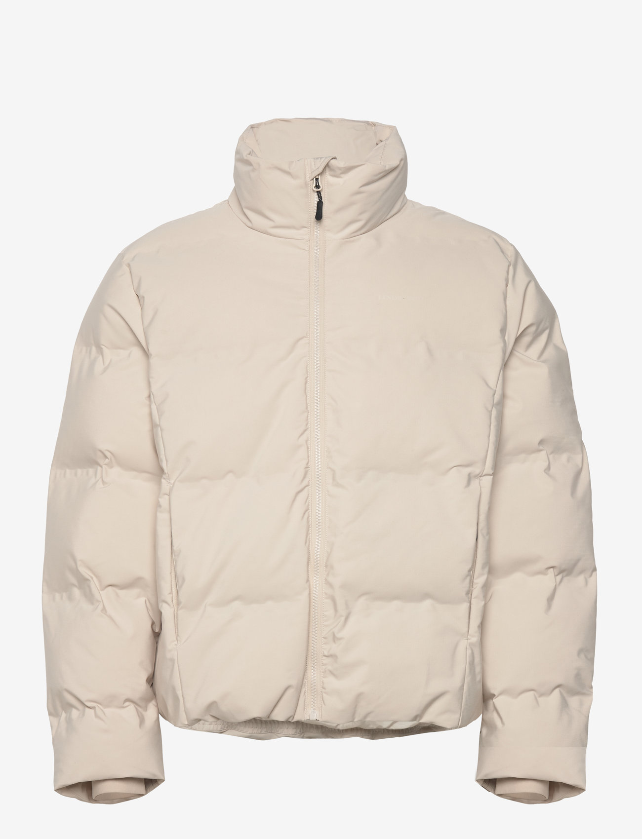 Lindbergh - Cropped seamless puffer jacket - winterjacken - off white - 1
