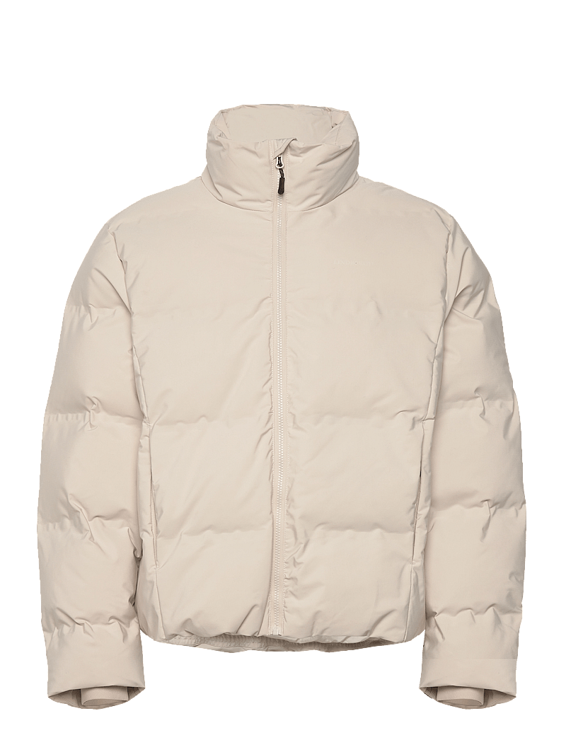 Lindbergh - Cropped seamless puffer jacket - winterjacken - off white - 1