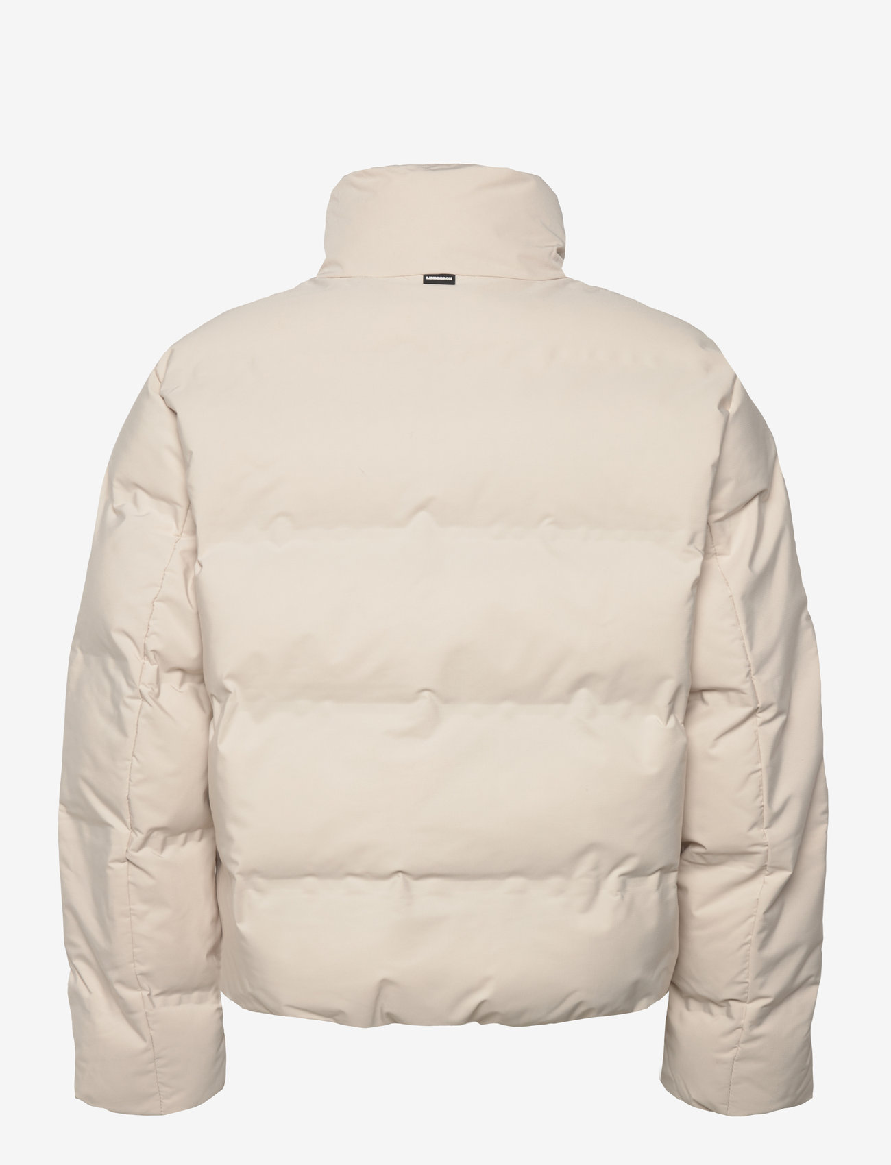 Lindbergh - Cropped seamless puffer jacket - winterjacken - off white - 2