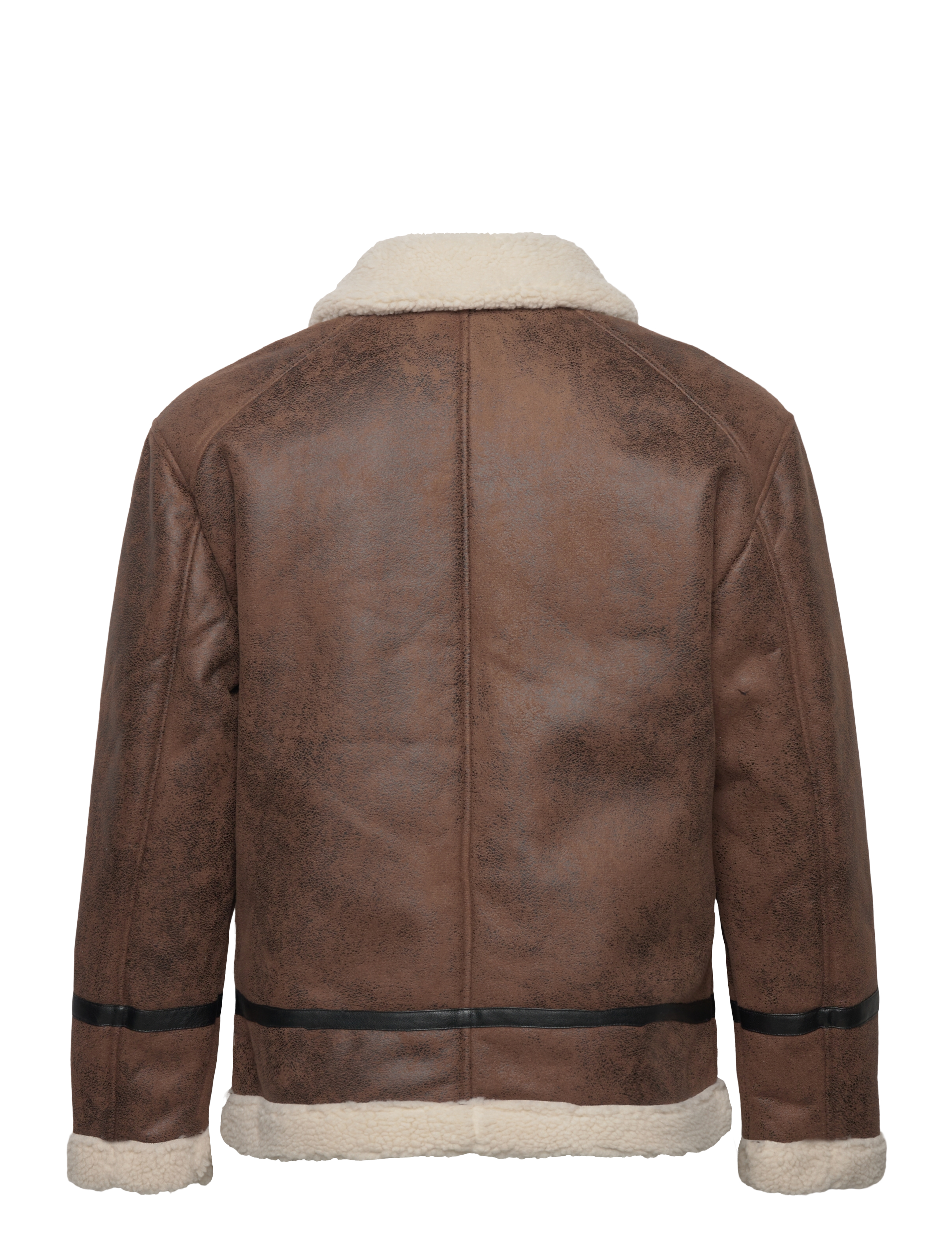 Lindbergh - Faux shearling jacket - jackets - brown - 1