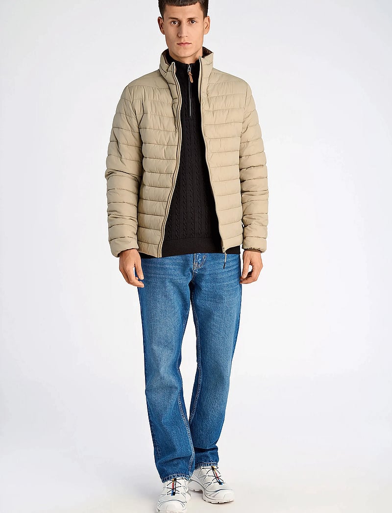 Lindbergh - Light weight quilted jacket - voodriga joped - stone - 4