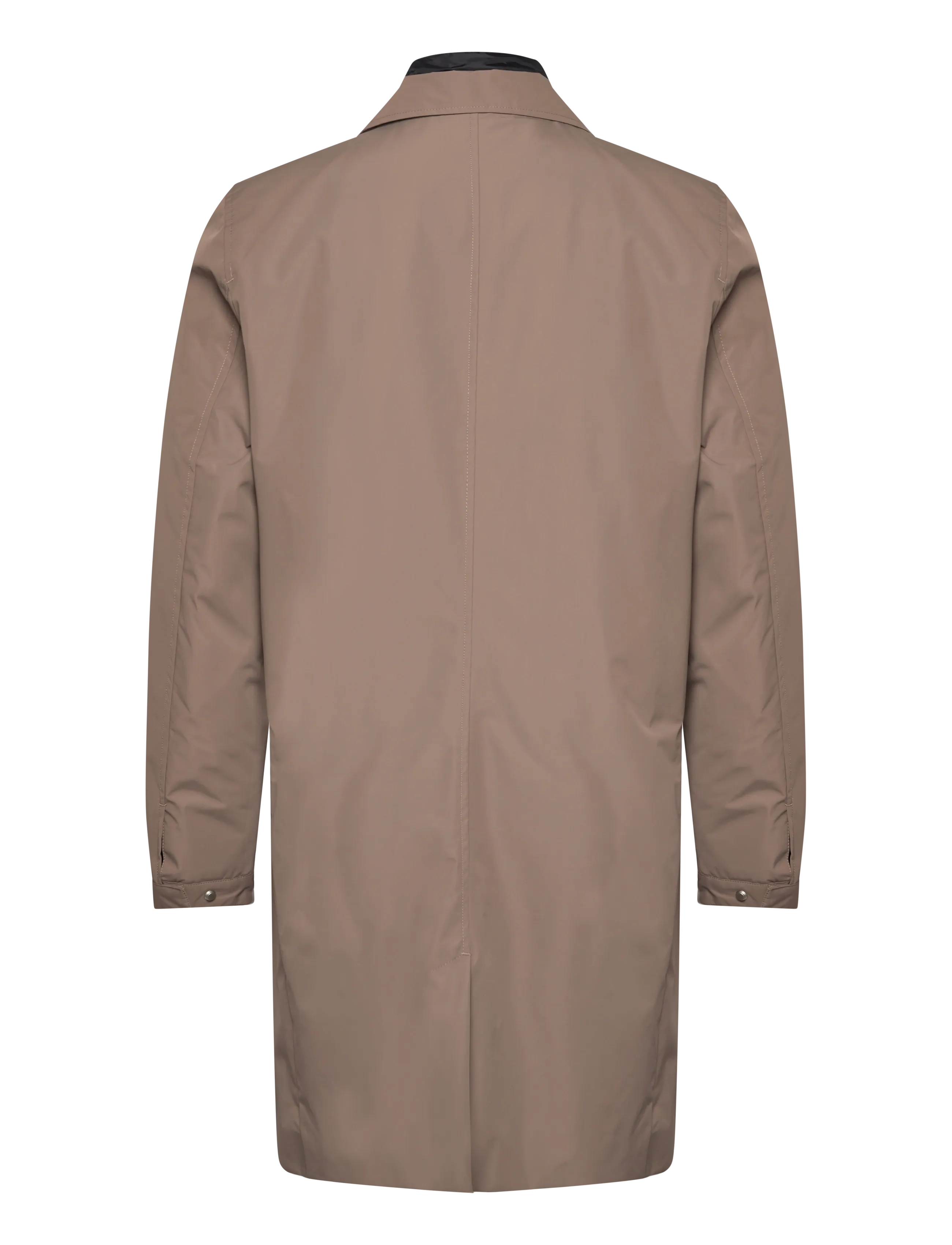 Lindbergh - Mac coat with detachable collar - light coats - dk sand - 2