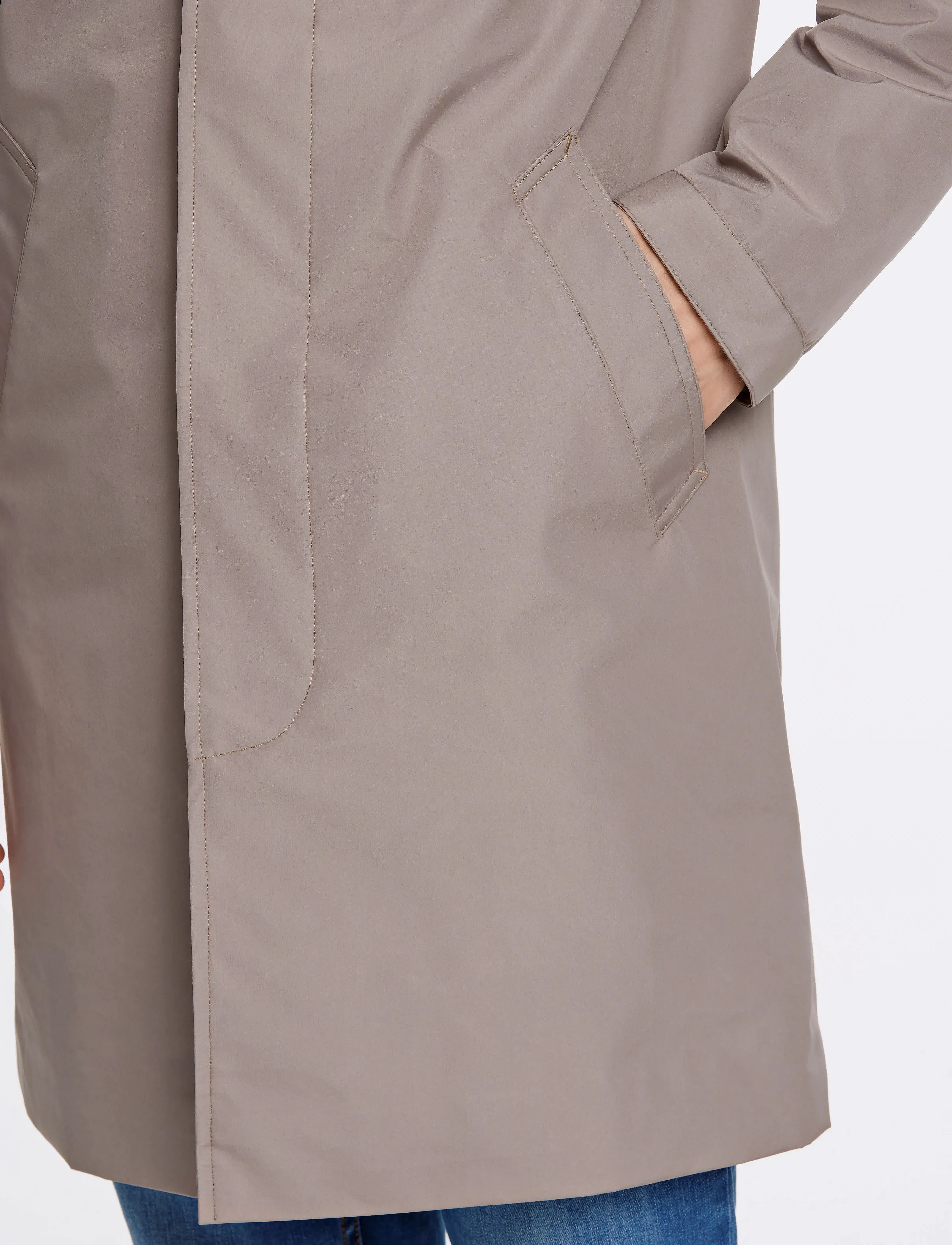 Lindbergh Mac Coat With Detachable Collar kappor & rockar herr – bild 5