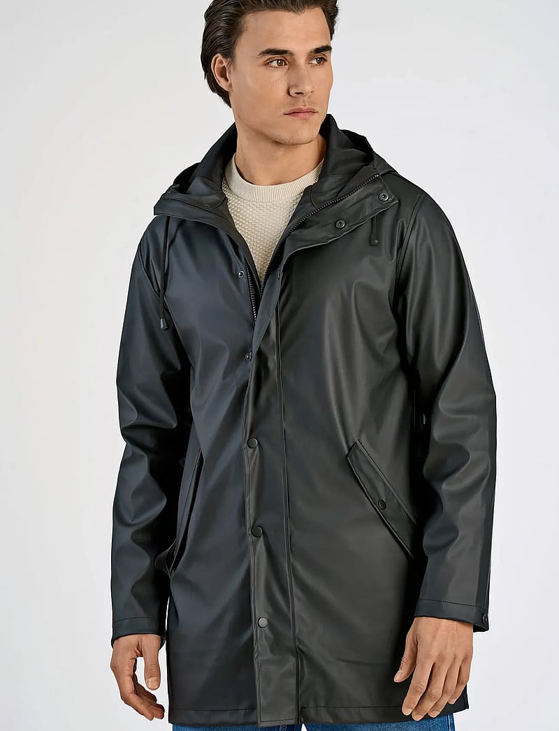 Lindbergh - Raincoat - regenmäntel - black - 3