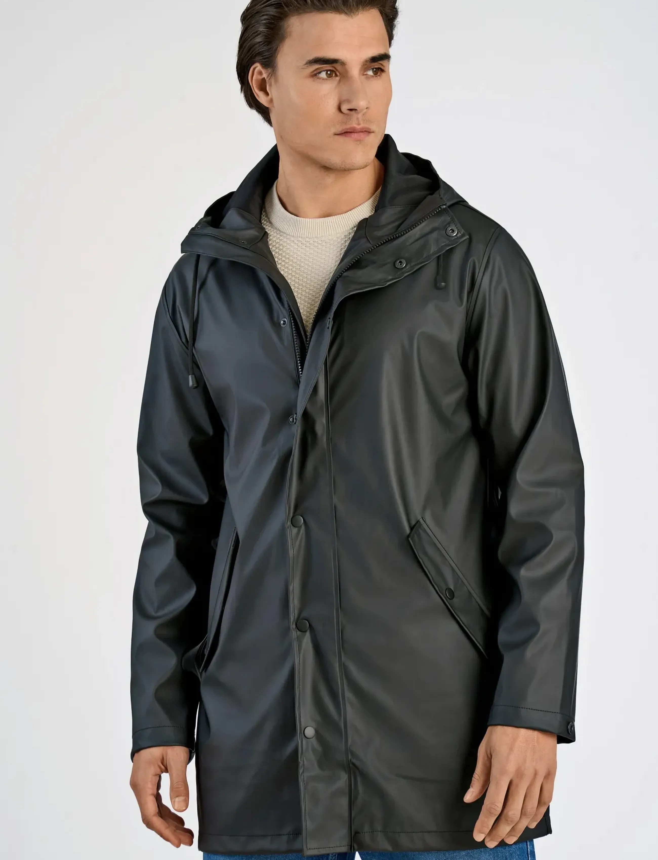 Lindbergh - Raincoat - regnjackor - black - 3