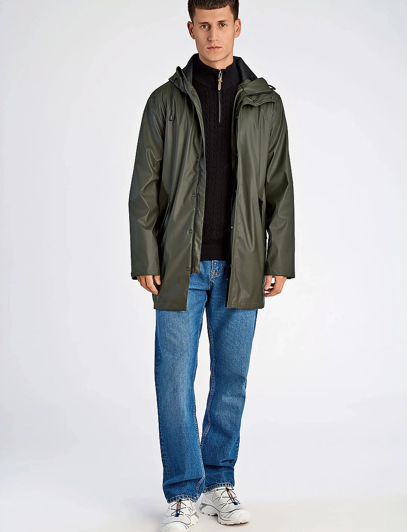 Lindbergh - Raincoat - regenmäntel - dk army - 4