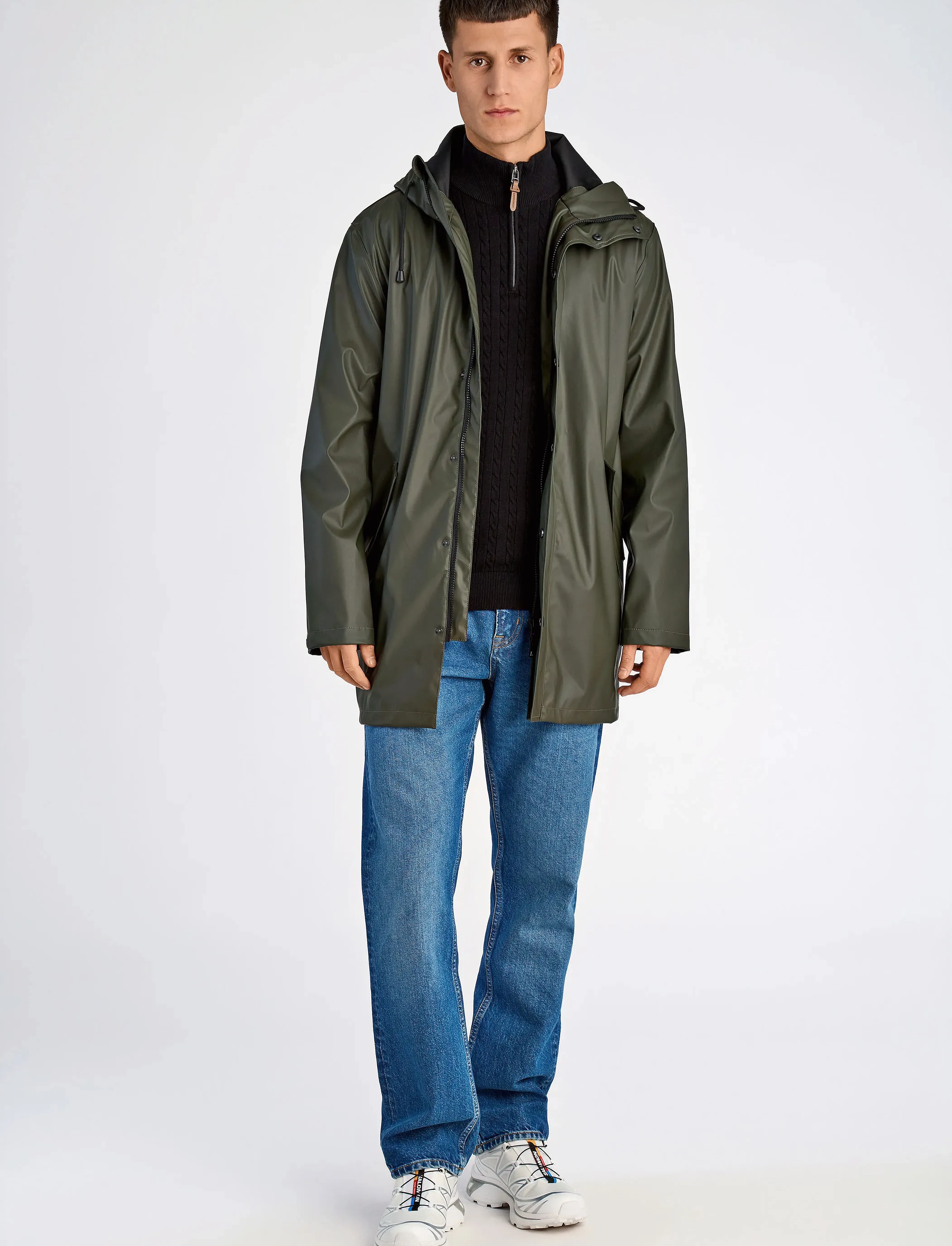 Lindbergh - Raincoat - regenmäntel - dk army - 4