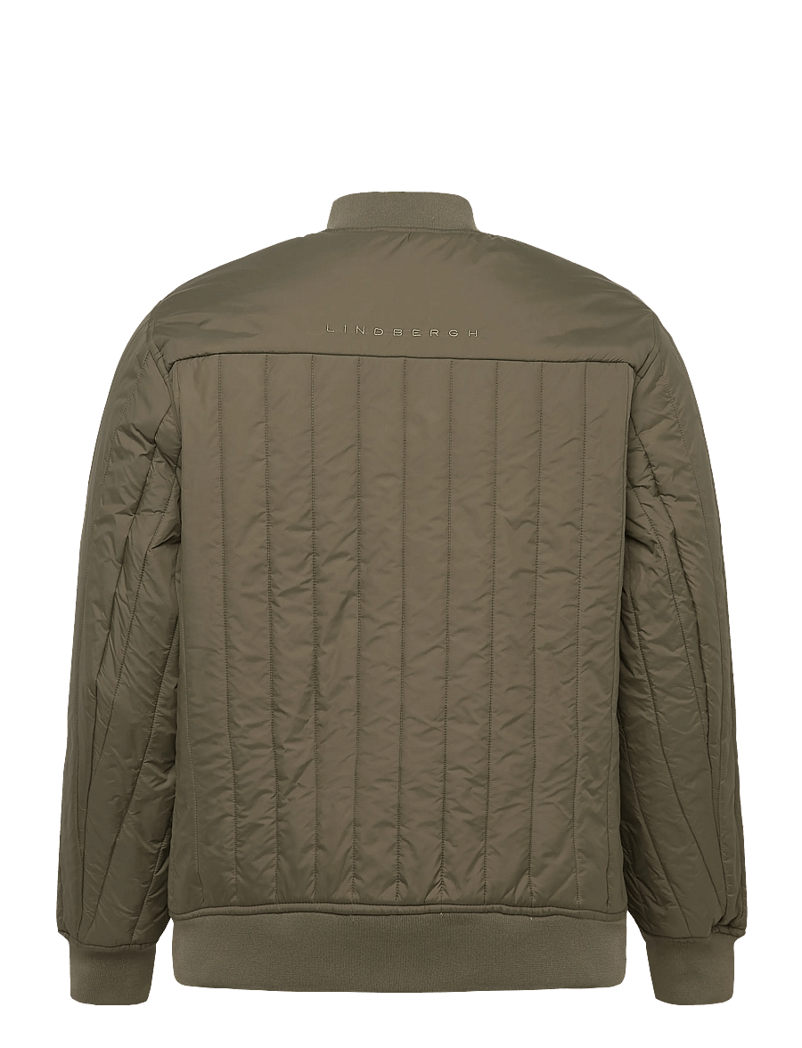 Lindbergh - Quilted jacket - höstjackor - army - 2