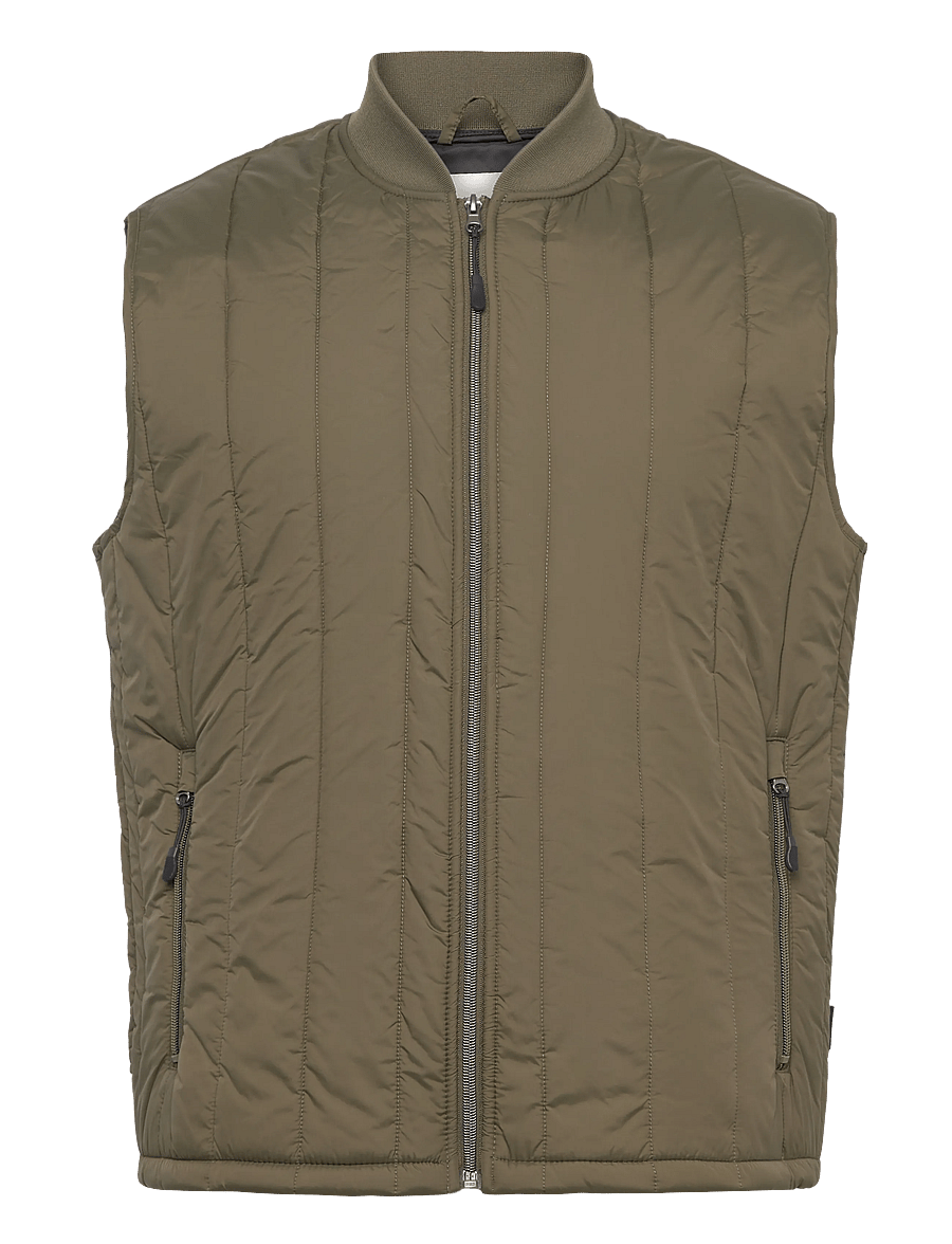 Lindbergh - Quilted waistcoat - vestid - army - 1