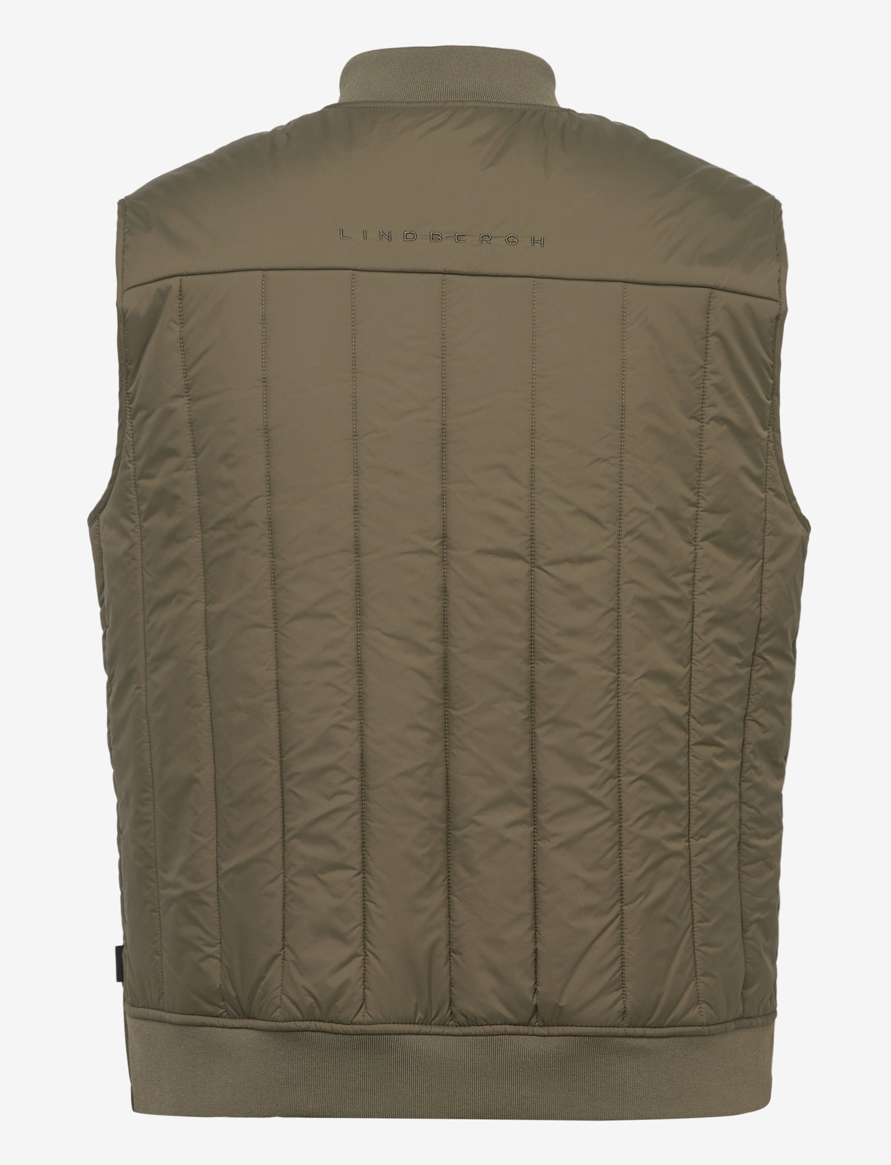 Lindbergh - Quilted waistcoat - vests - army - 2