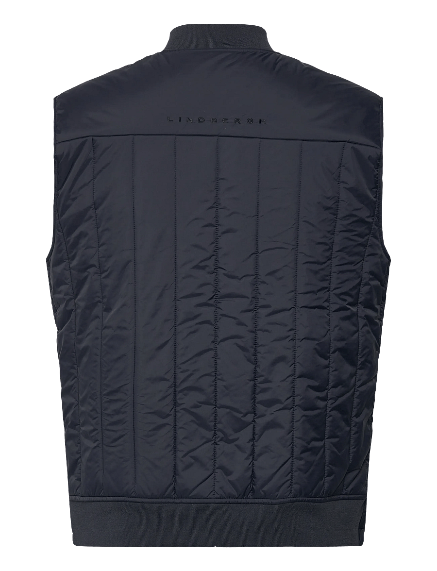 Lindbergh - Quilted waistcoat - westen - navy - 2