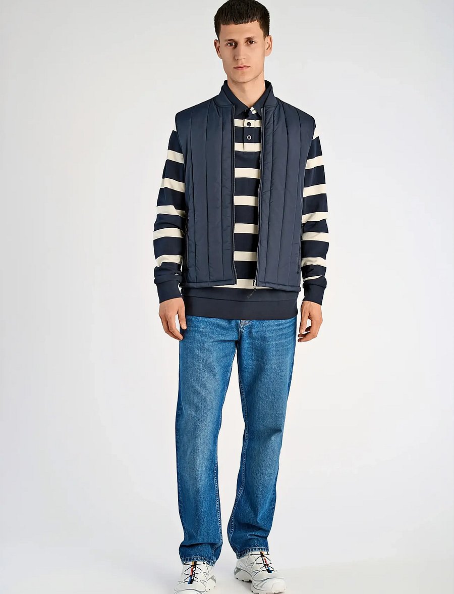Lindbergh - Quilted waistcoat - westen - navy - 0