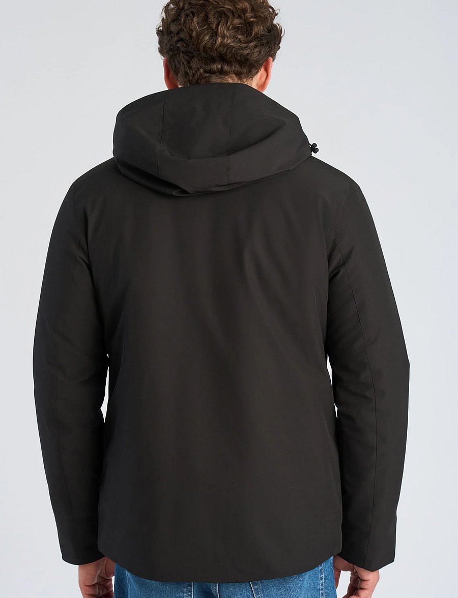 Lindbergh - Short parka jacket - parkas - black - 4