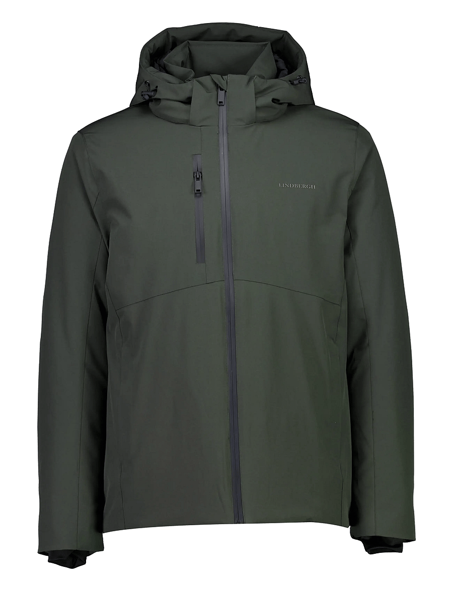 Lindbergh - Short parka jacket - parkas - deep army - 1