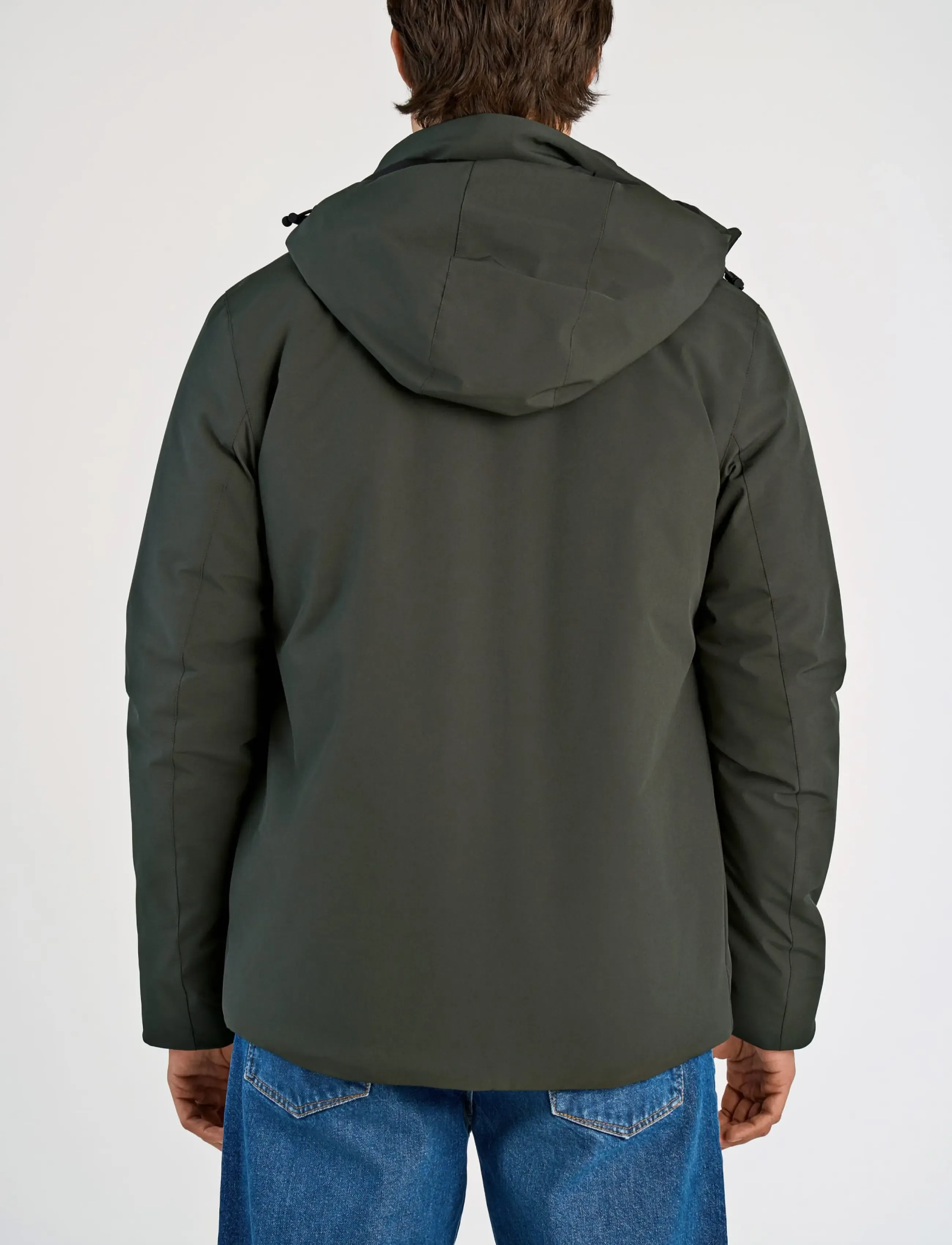 Lindbergh - Short parka jacket - parkas - deep army - 4