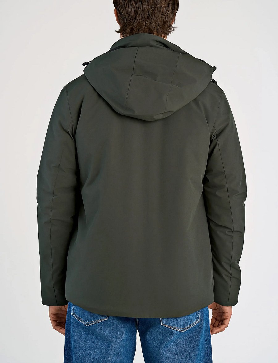 Lindbergh - Short parka jacket - parkas - deep army - 4