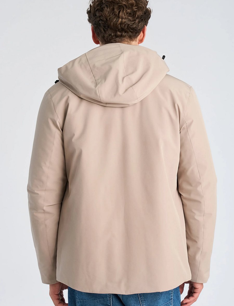 Lindbergh - Short parka jacket - parkas - stone - 4