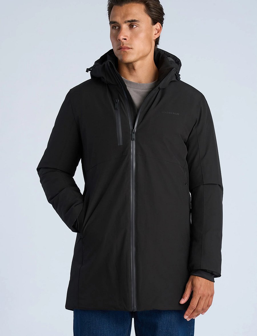 Lindbergh - Parka jacket - parkad - black - 3