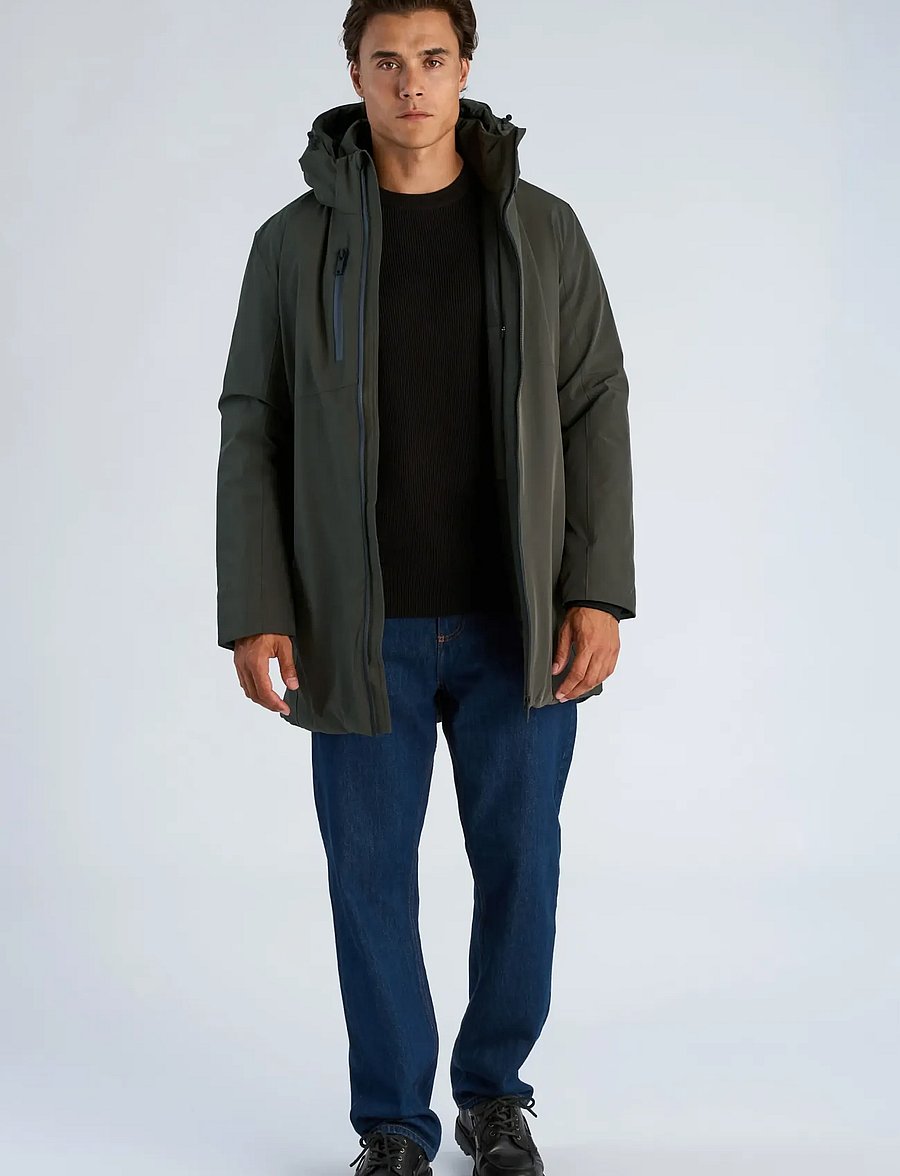 Lindbergh - Parka jacket - parkas - deep army - 0