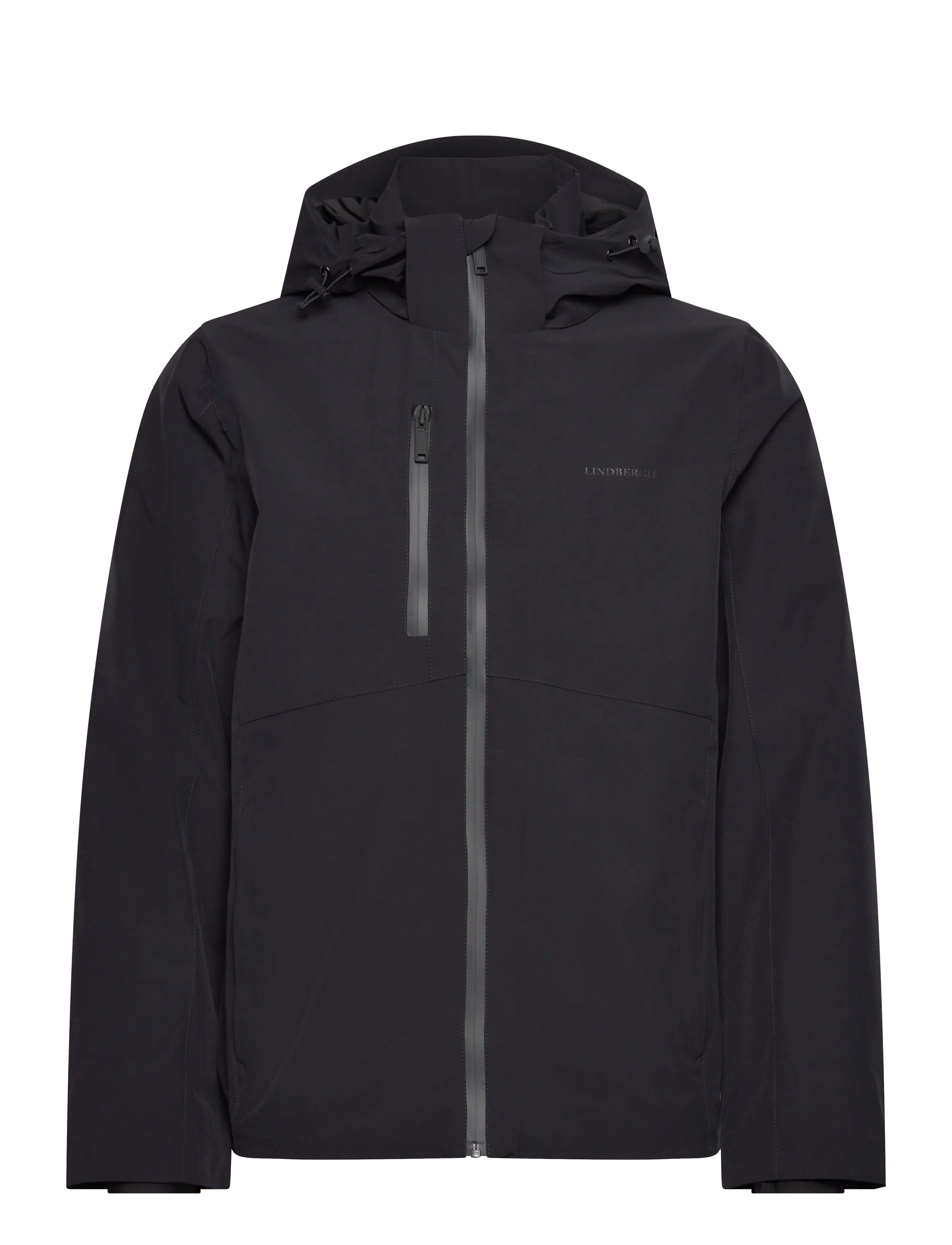 Short parka jacket - NAVY