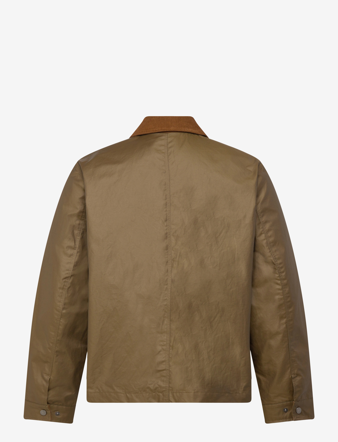 Lindbergh - Field jacket with corduroy collar - kevadjoped - dk army - 2