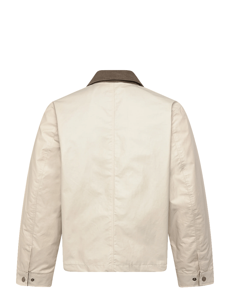 Lindbergh - Field jacket with corduroy collar - vestes de printemps - lt stone grey - 2