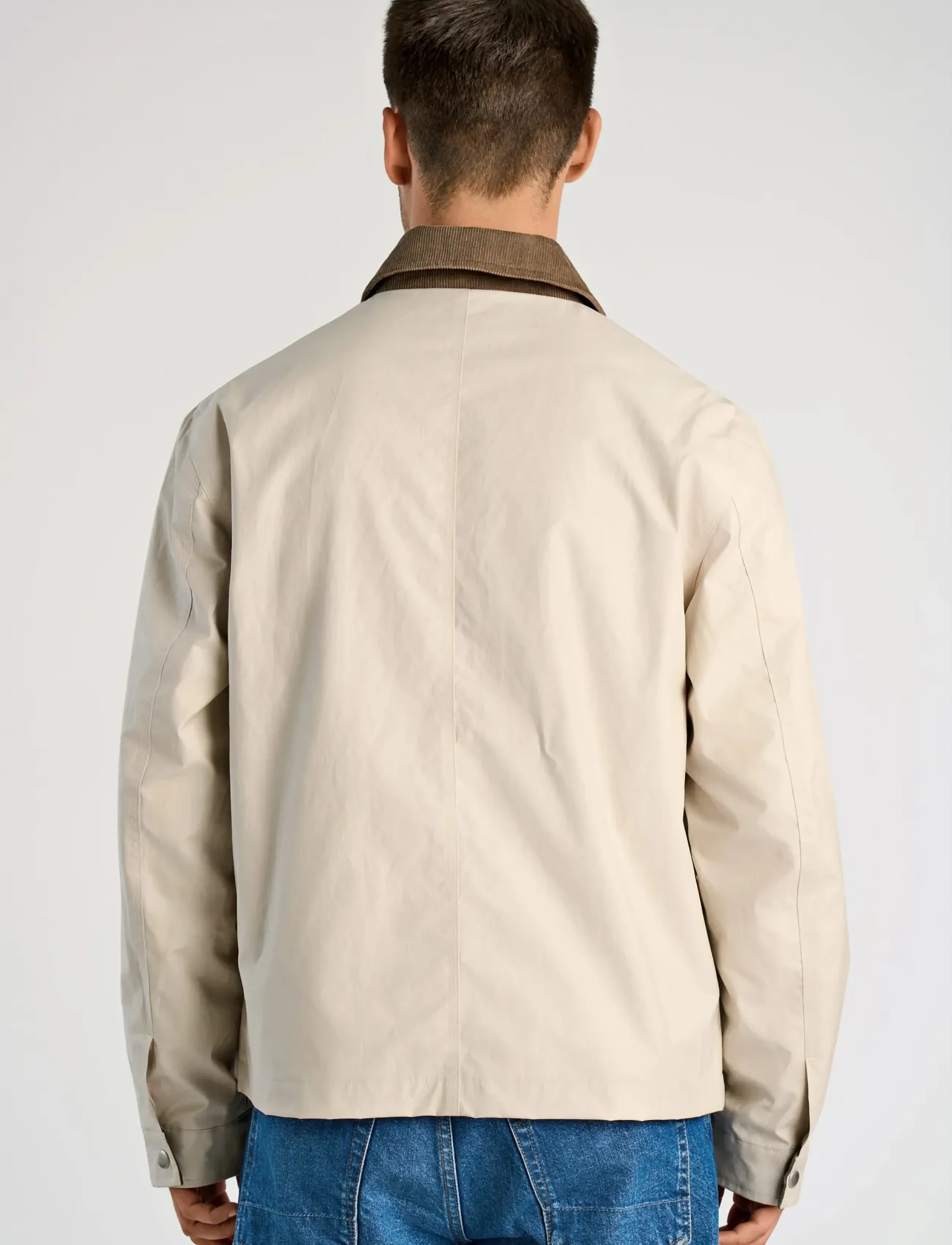 Field Jacket With Corduroy Collar 3