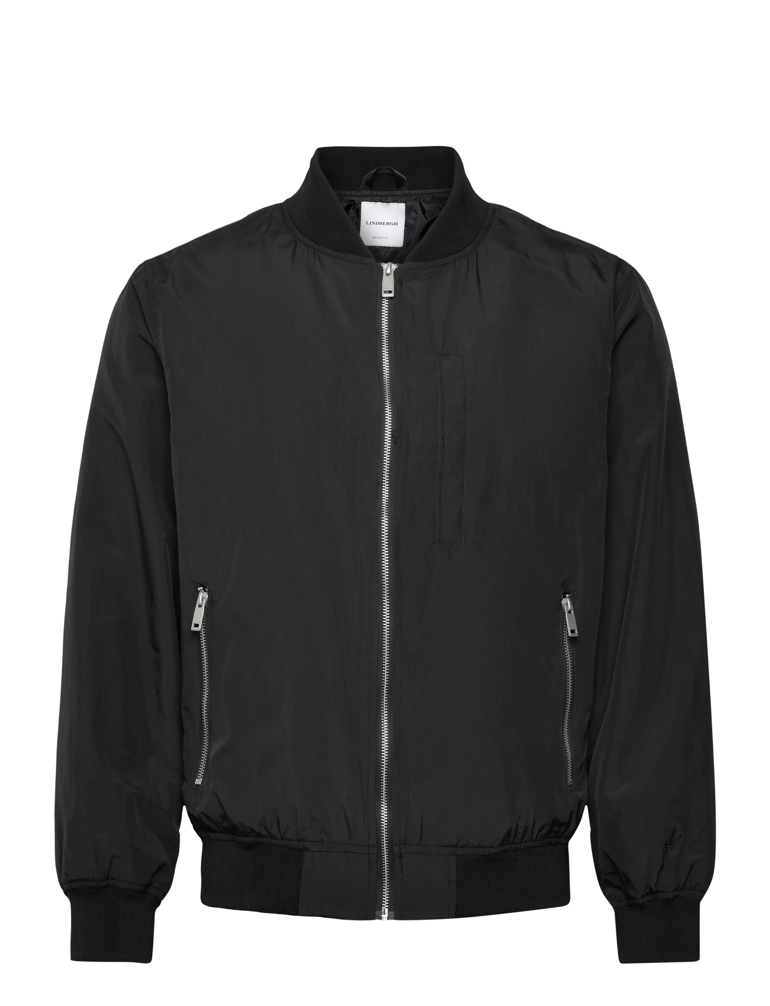 LINDBERGH Bomber Jacke Schwarz - M - Herren