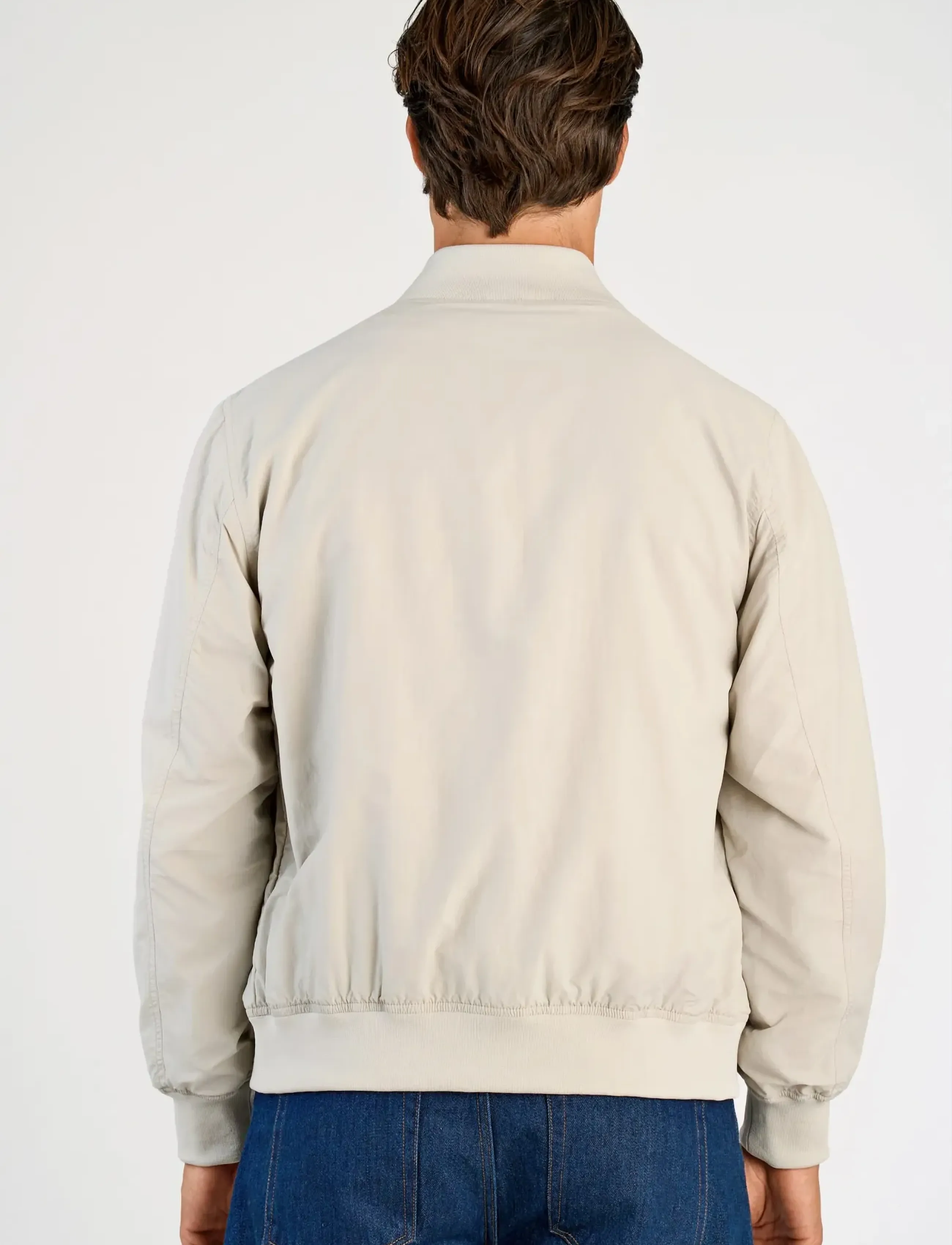 Lindbergh - Bomber jacket - vårjakker - lt stone grey - 4
