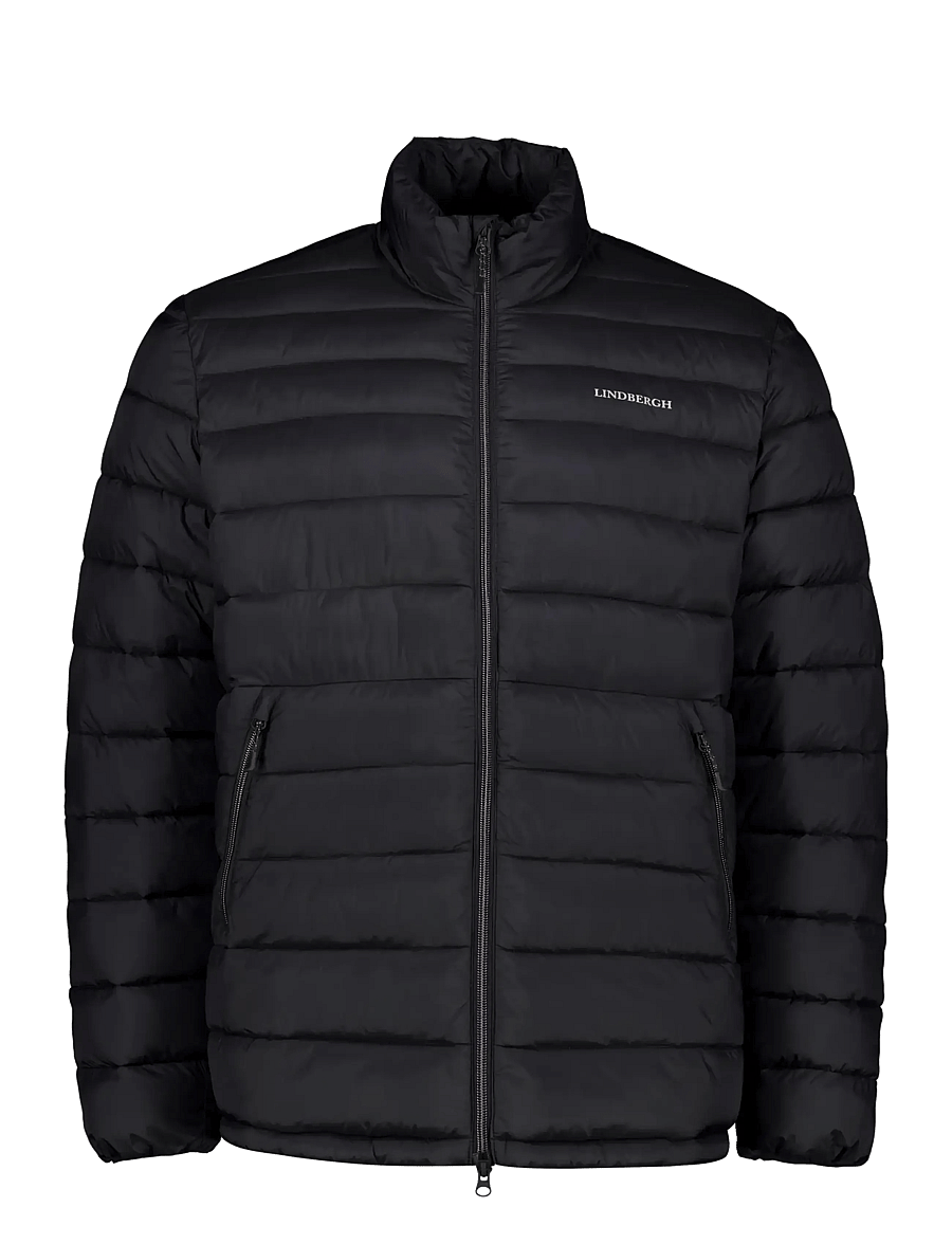 Lindbergh - Light weight puffer jacket - höstjackor - black - 0