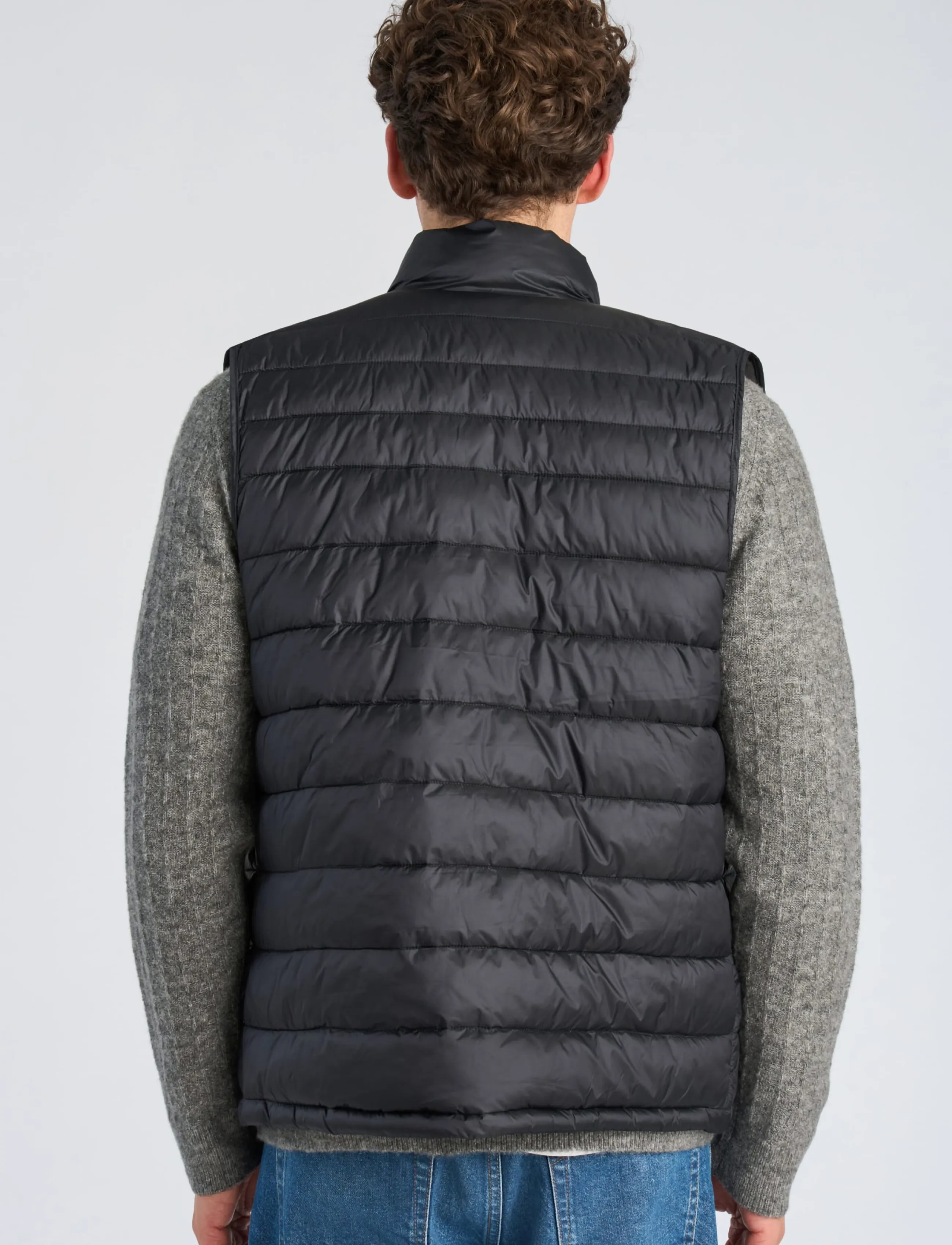 Lindbergh - Light weight puffer vest - black - 4