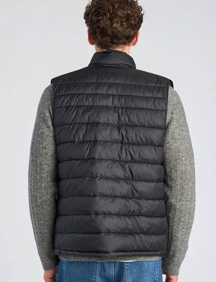 Lindbergh - Light weight puffer vest - black - 4