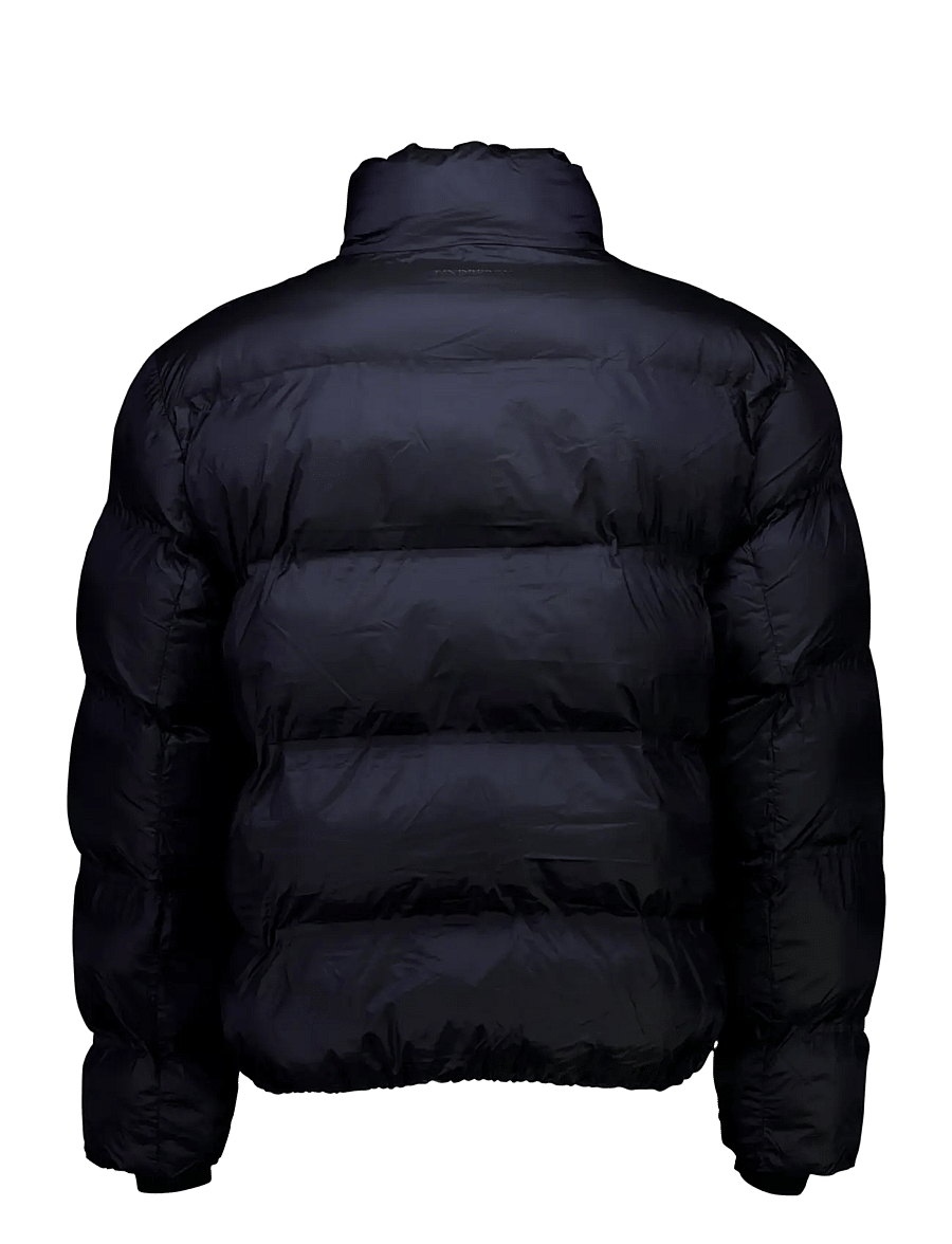 Lindbergh - Cropped seamless puffer jacket - fall jackets - black - 2