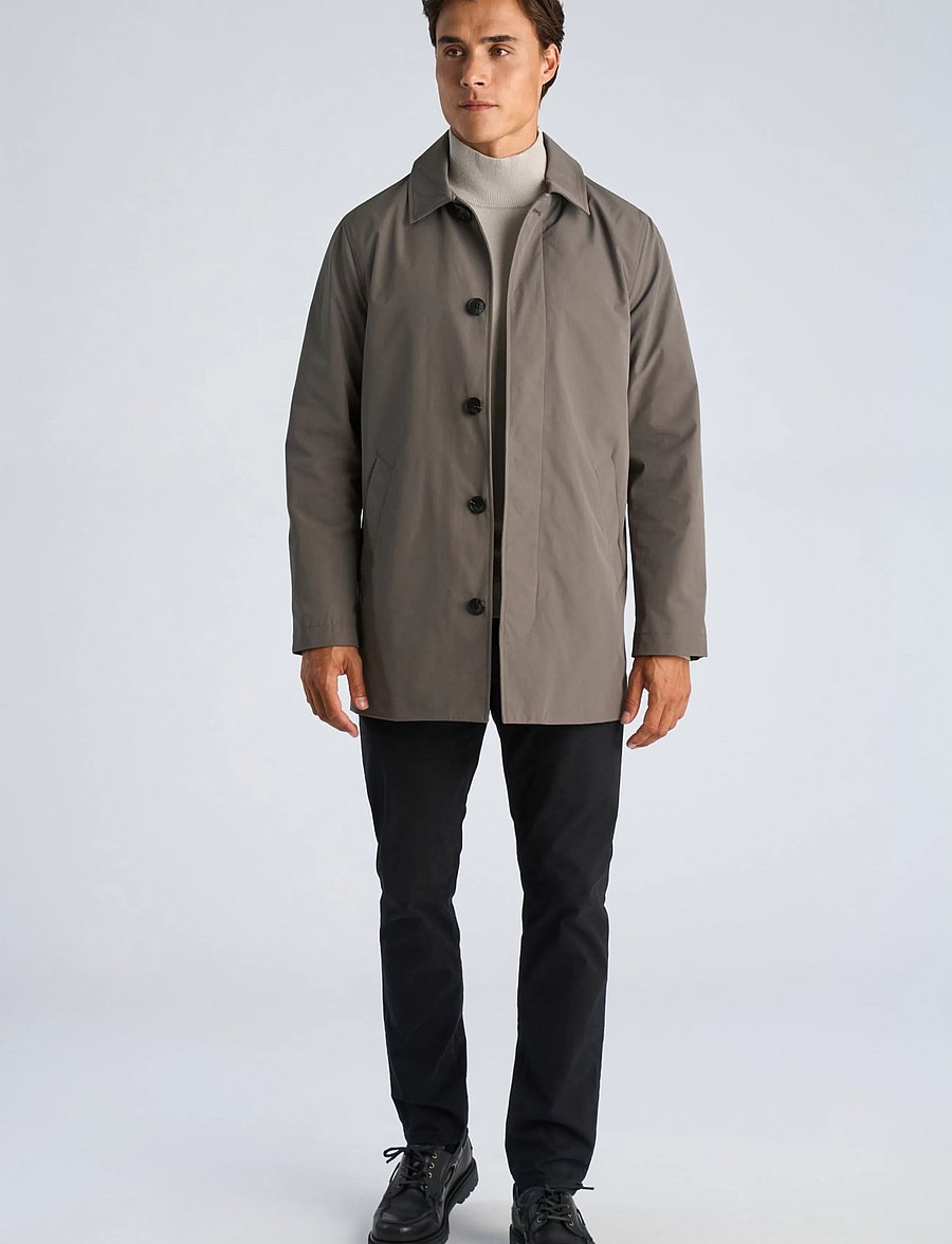 Lindbergh - Mac coat - rain coats - grey - 0