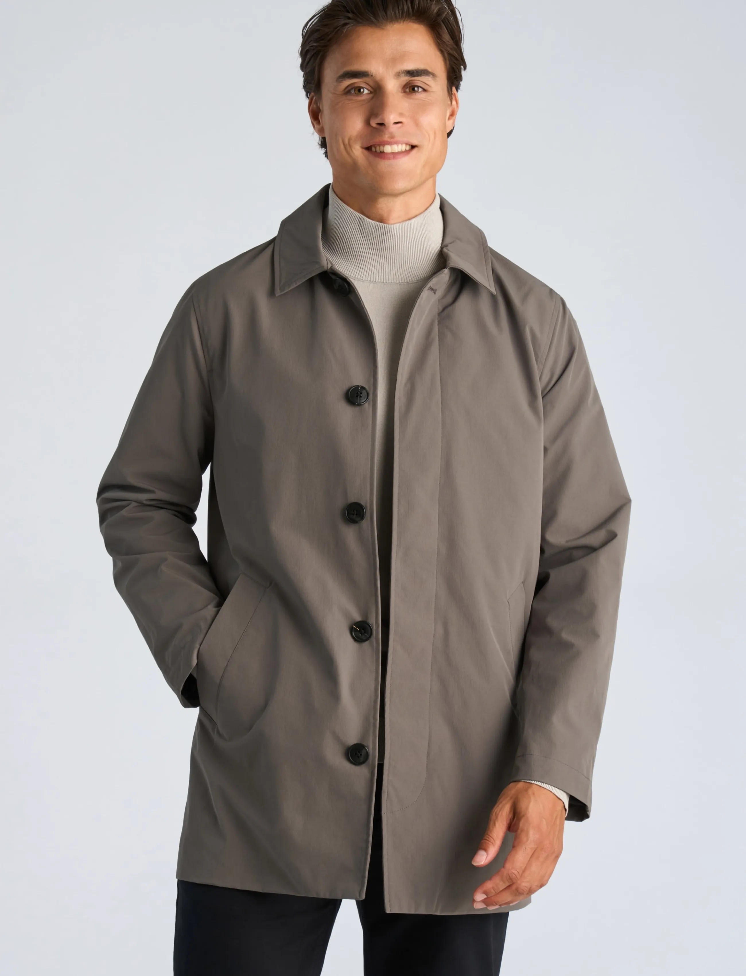 Lindbergh - Mac coat - jackets - grey - 3