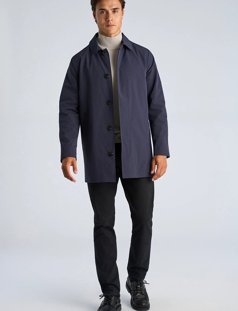 Lindbergh - Mac coat - regenmäntel - navy - 0