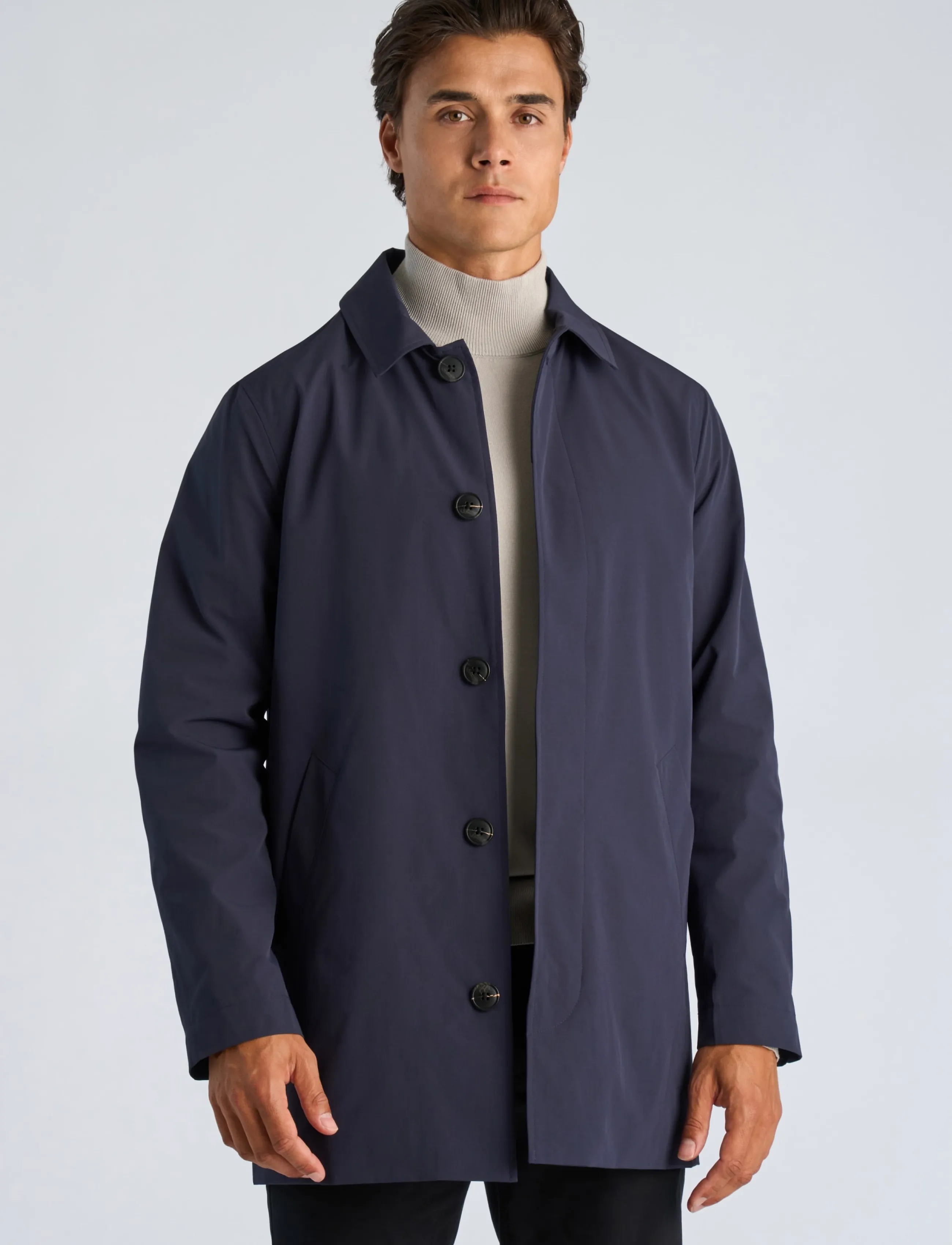 Lindbergh - Mac coat - jackets - navy - 3
