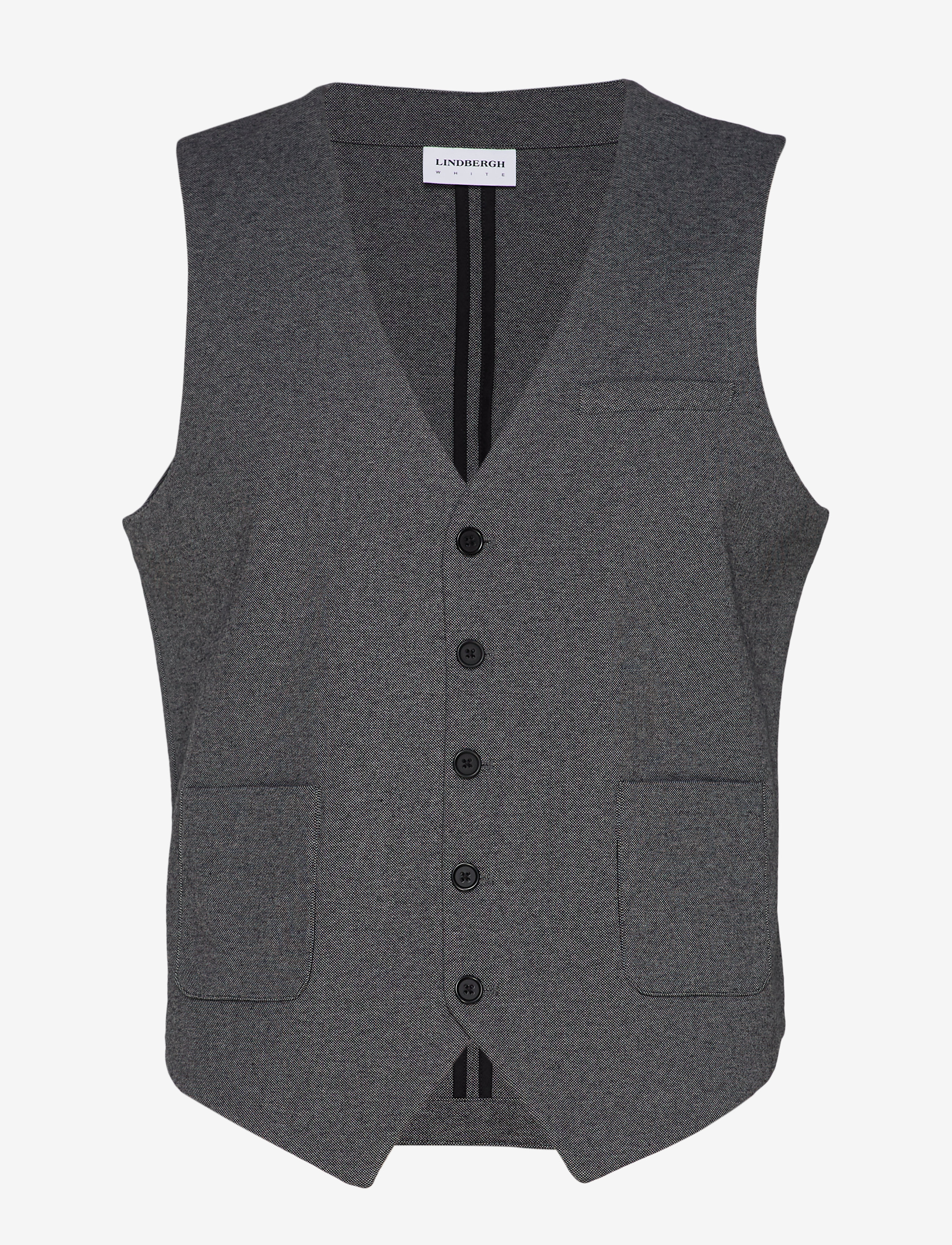 Lindbergh Superflex knitted waistcoat - Suits & Blazers - GREY MIX / grey