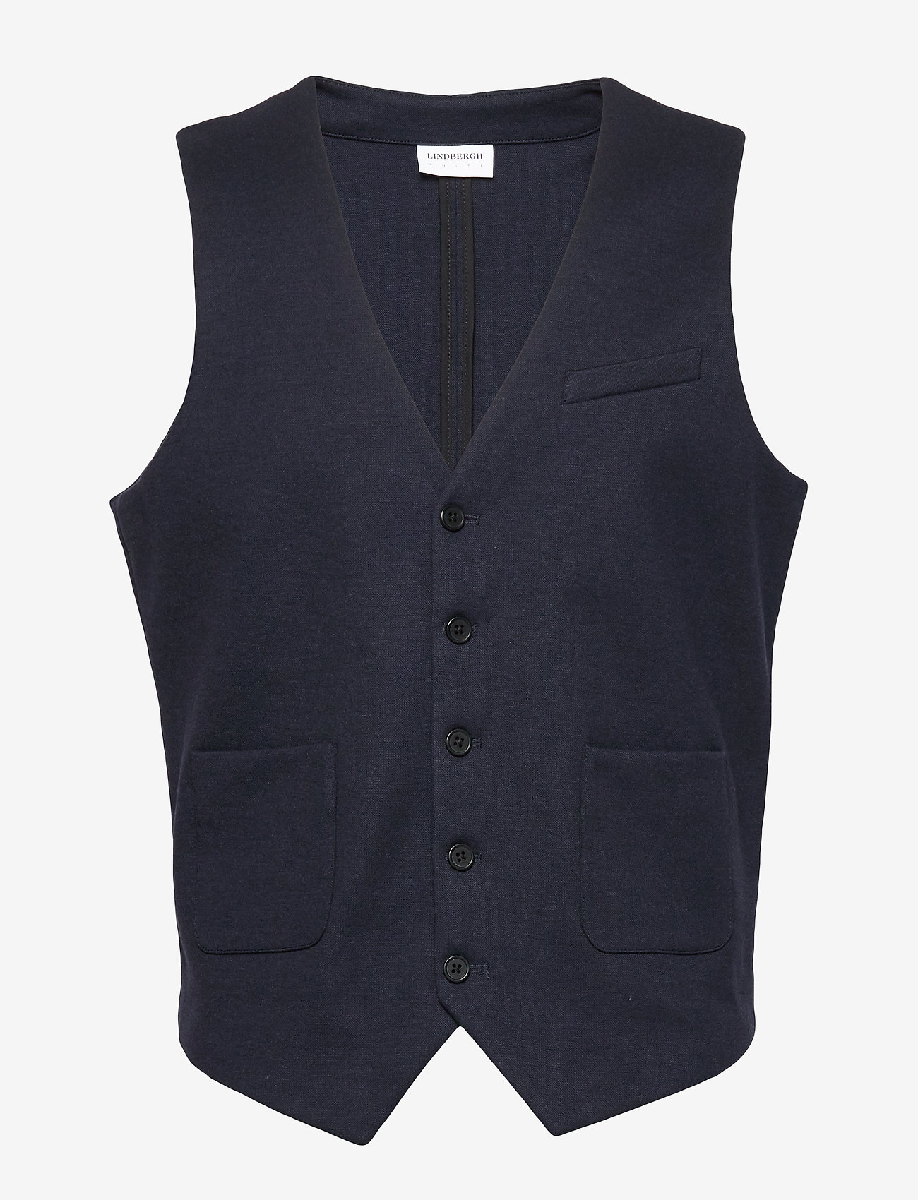 Lindbergh - Superflex knitted waistcoat - westen - navy mix - 1