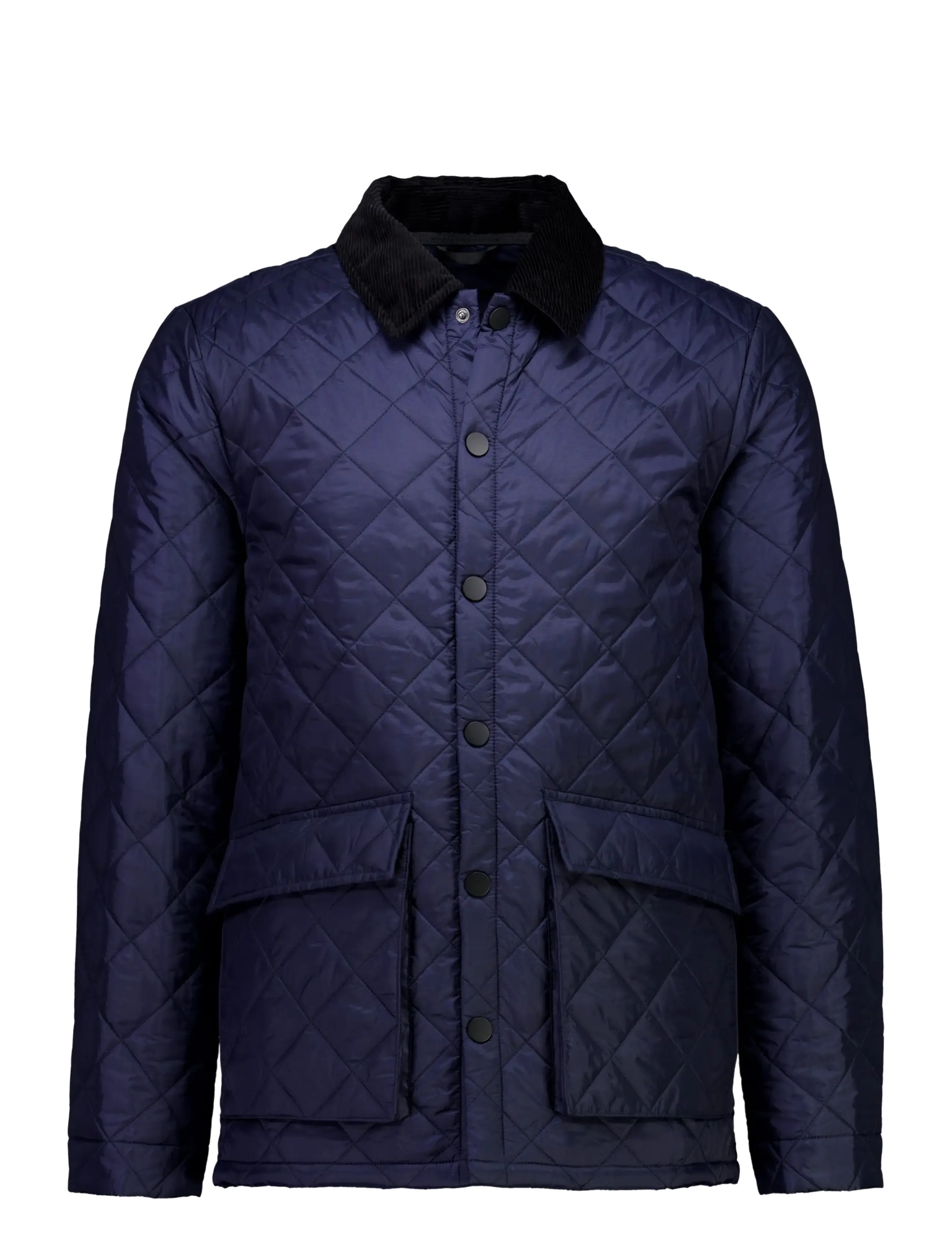 Lindbergh - Quilted Jacket With Corduroy
