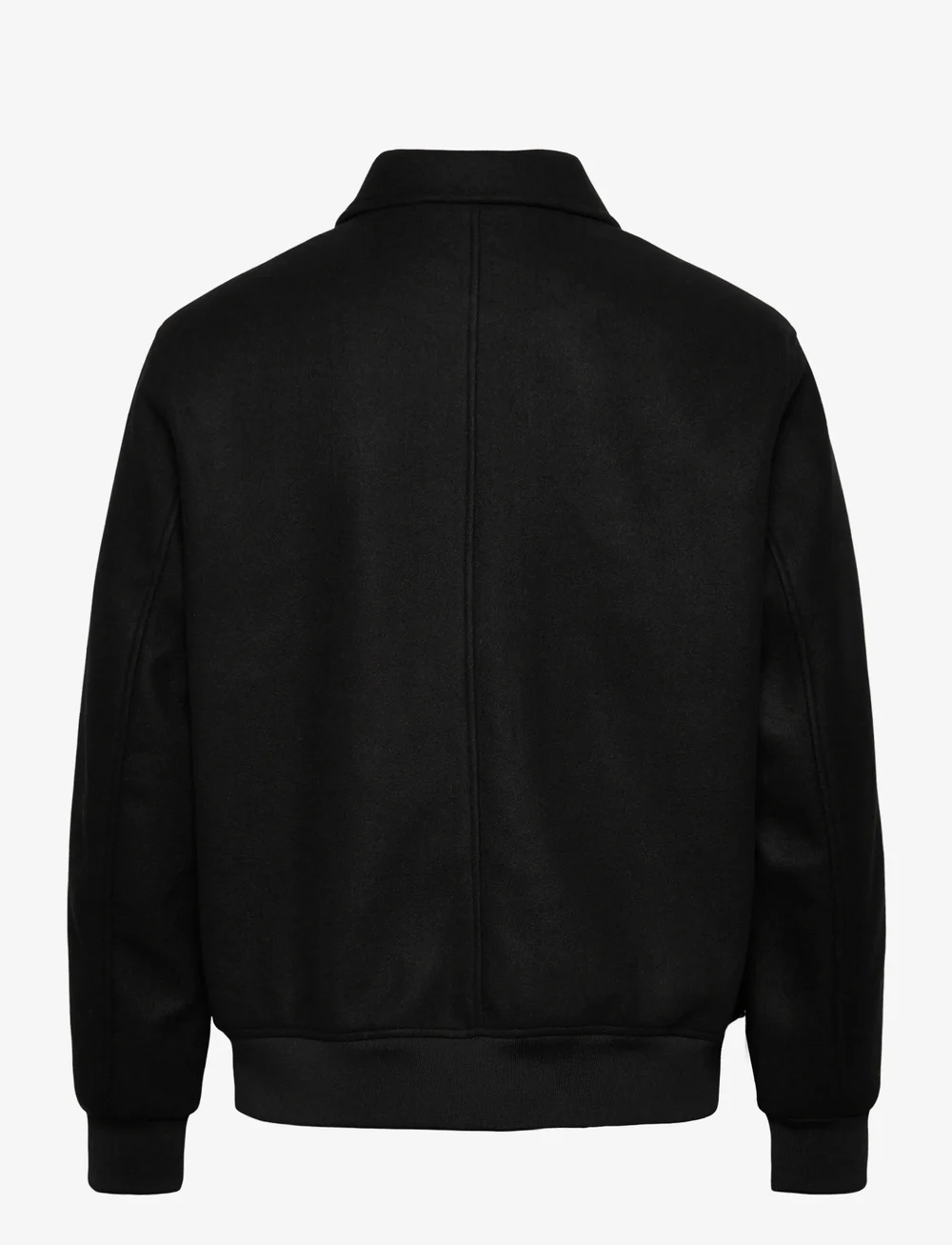 Lindbergh - Wool look zip-through jacketWool look zip-through jacket - herbstjacken - black - 2