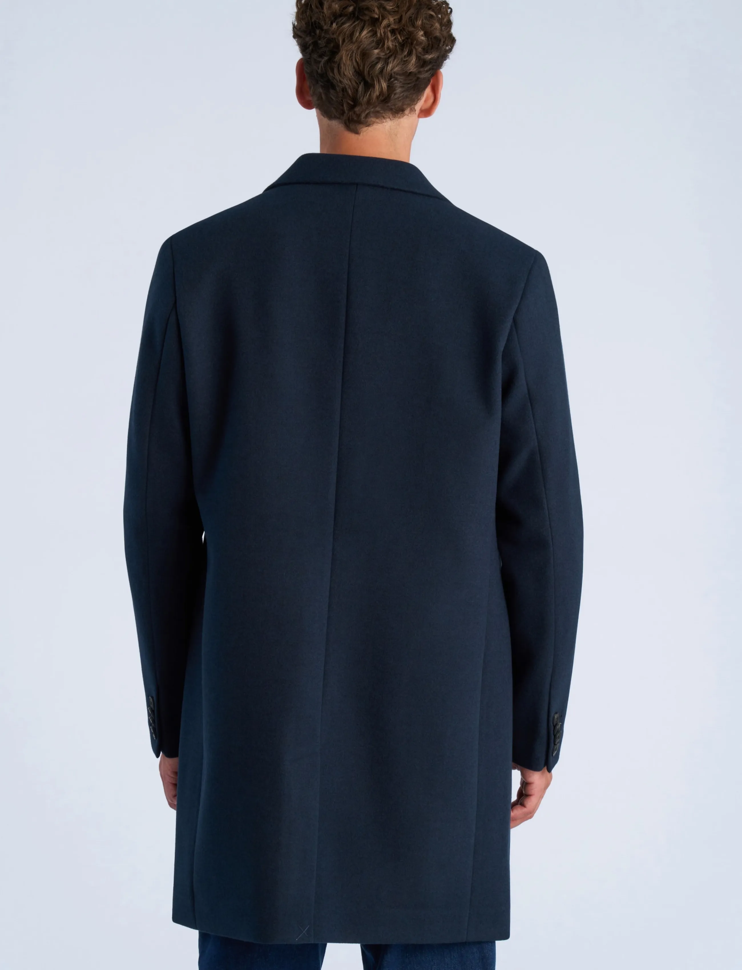 Lindbergh - Classic coat - efterårsjakker - navy - 4