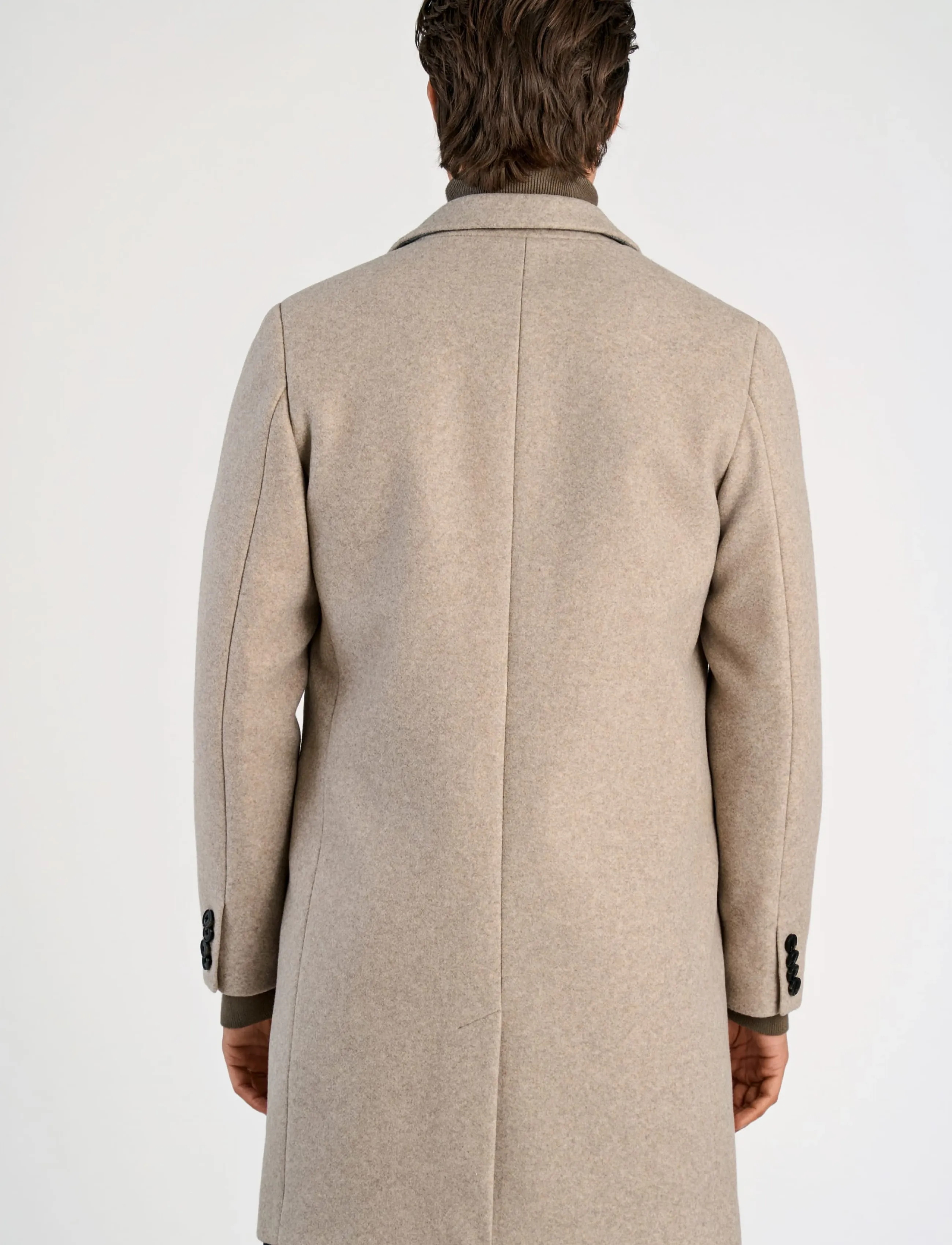 Lindbergh - Classic coat - efterårsjakker - stone mel - 4