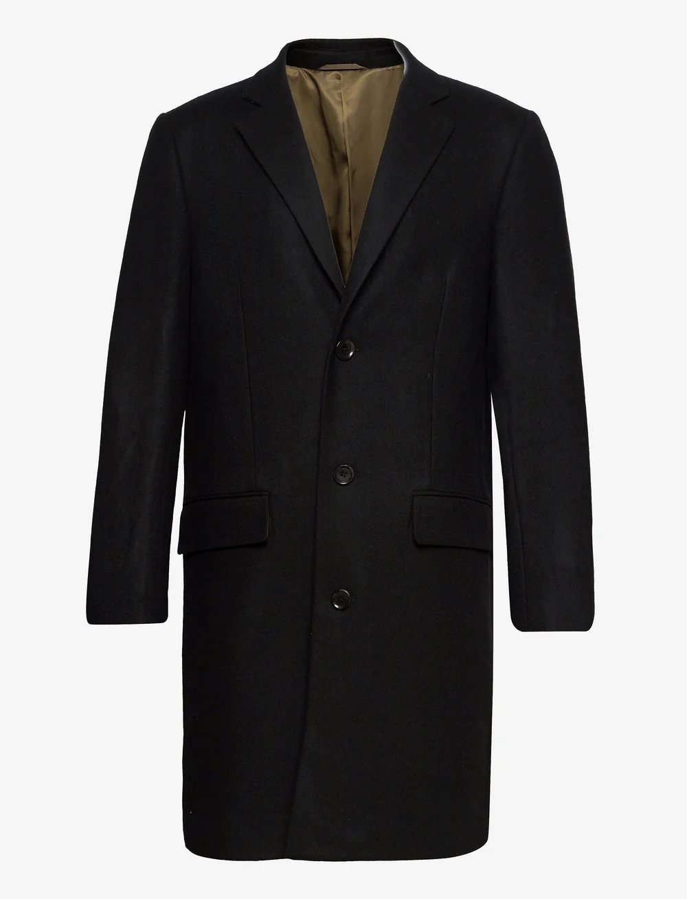 Lindbergh - Recycled wool coat - vinterjackor - black - 1