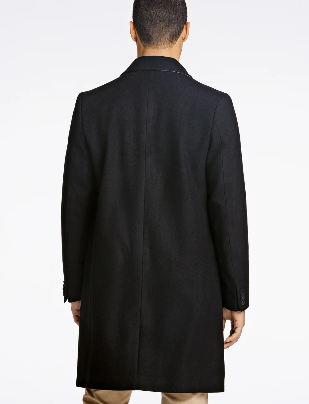 Lindbergh - Recycled wool coat - vinterjackor - black - 3