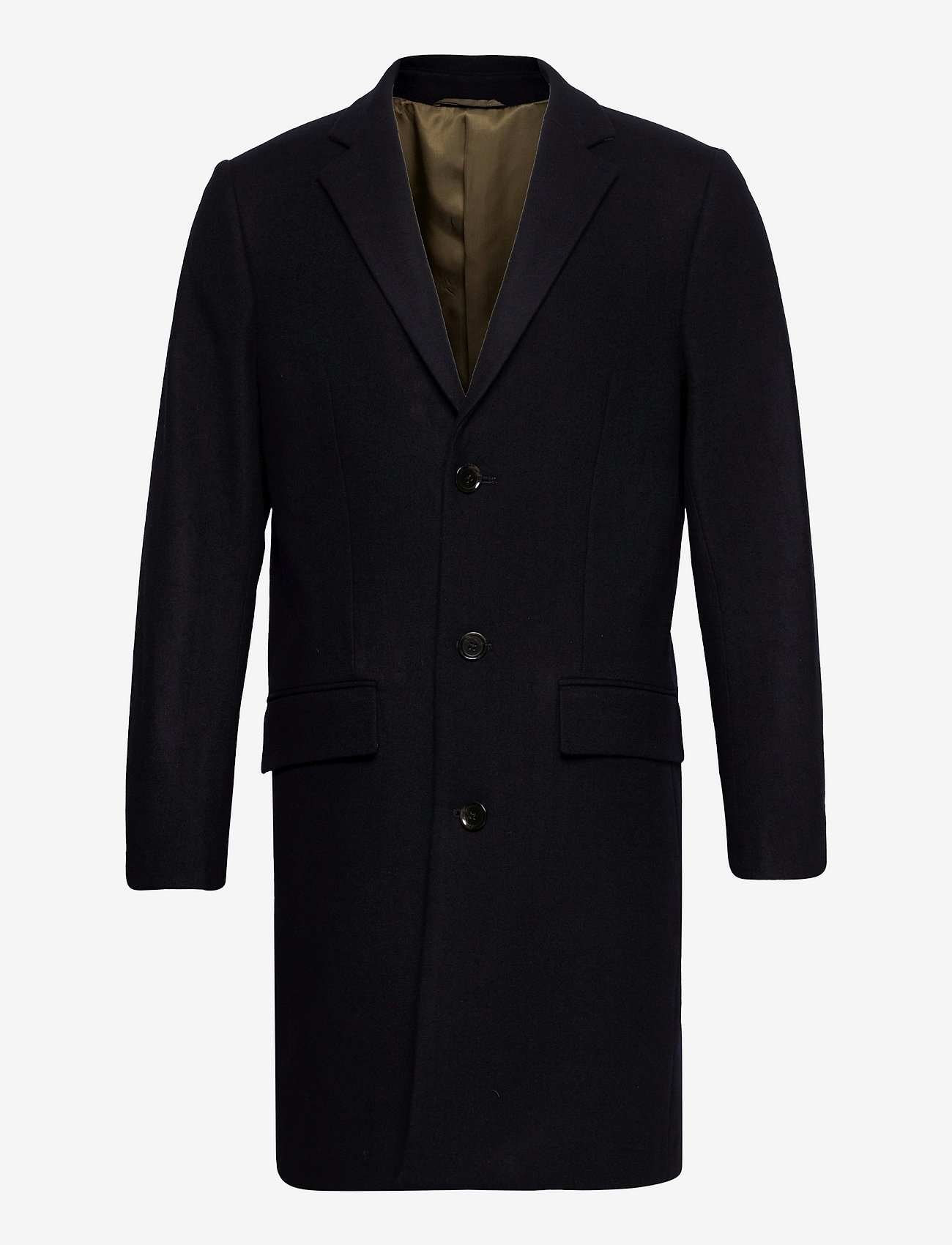 Lindbergh - Recycled wool coat - vinterjackor - navy - 1